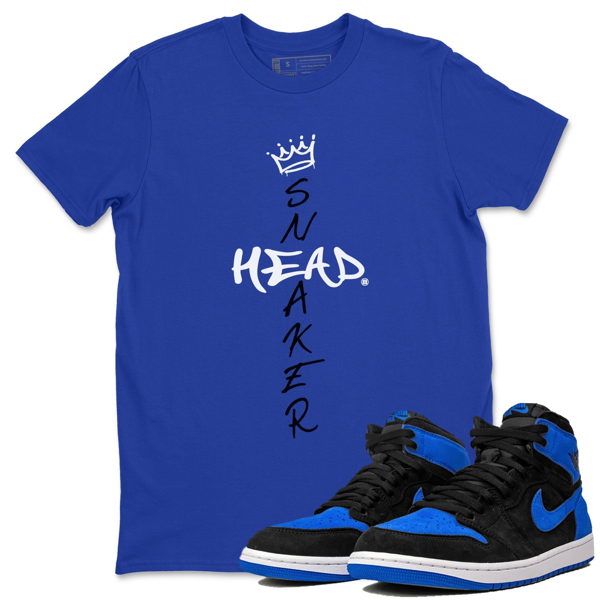 Cross snkmatch snkmatch Tee - Air Jordan 1 Royal Reimagined