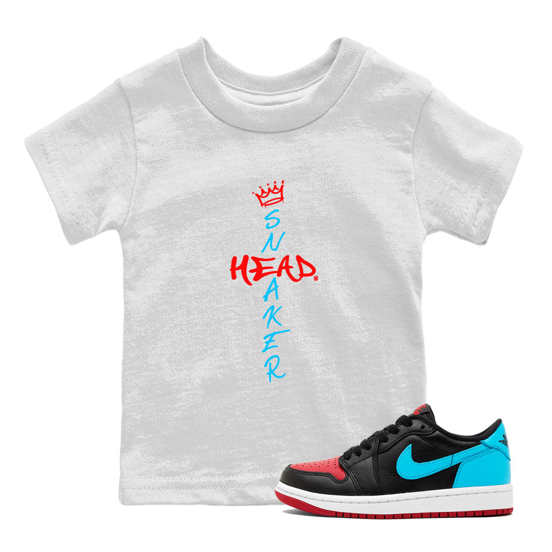 Cross snkmatch Kids Tops - Air Jordan 1 UNC to Chicago