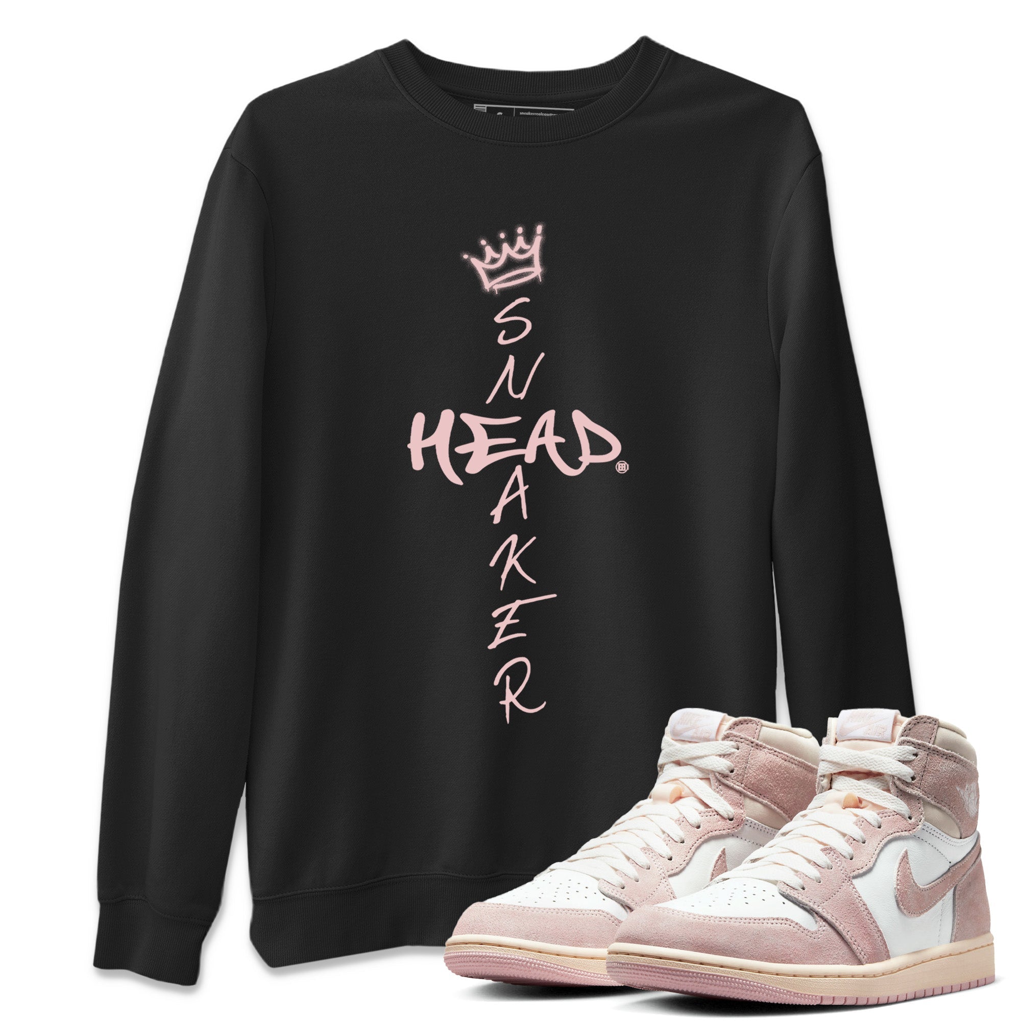 Cross snkmatch Unisex Tops - Air Jordan 1 Washed Pink