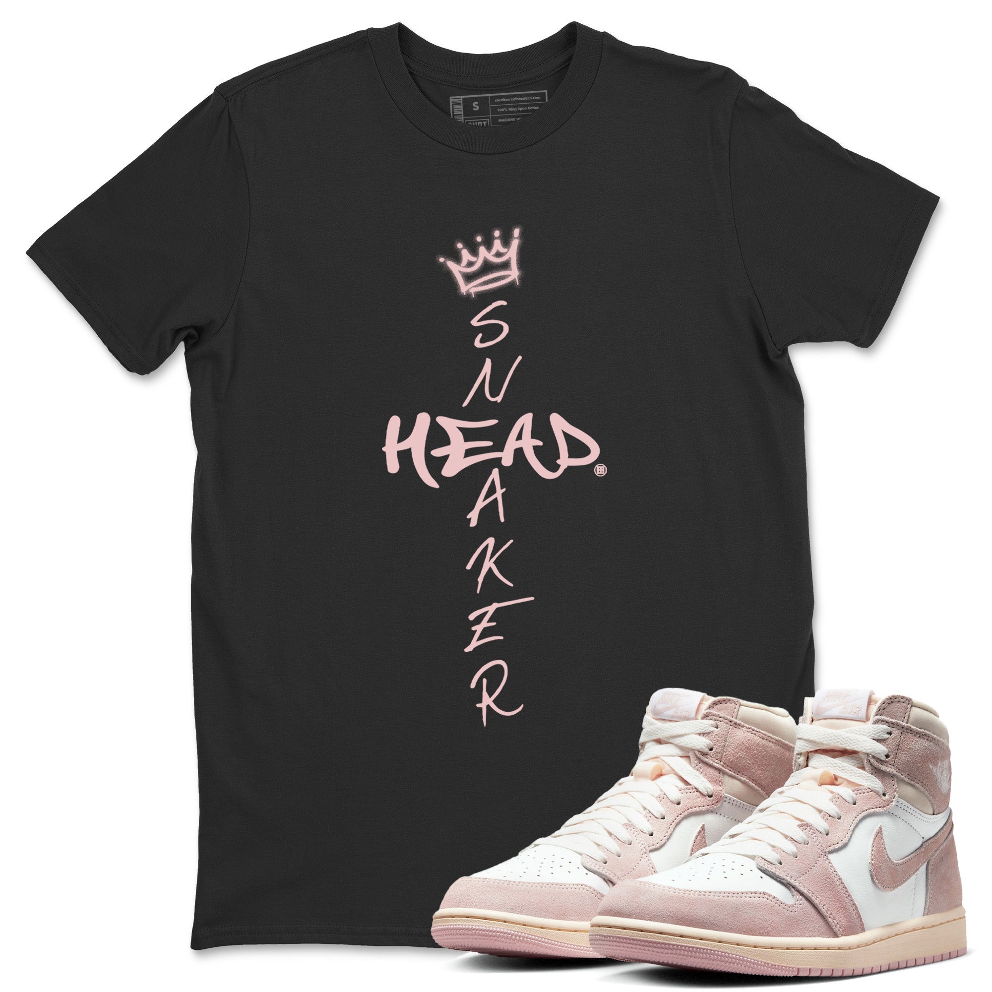Cross snkmatch Unisex Tops - Air Jordan 1 Washed Pink