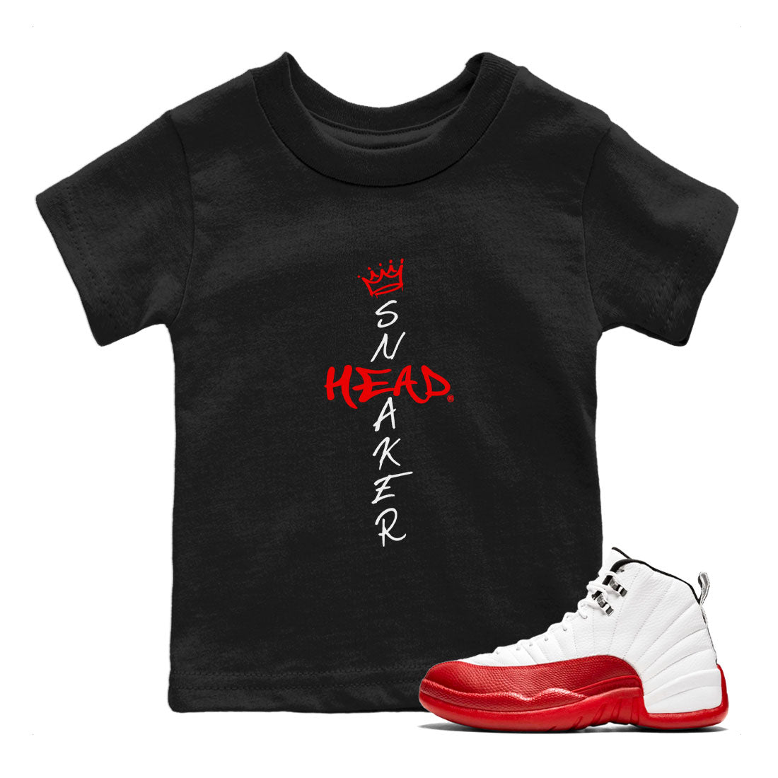 Cross snkmatch snkmatch Tee Kids - Air Jordan 12 Cherry