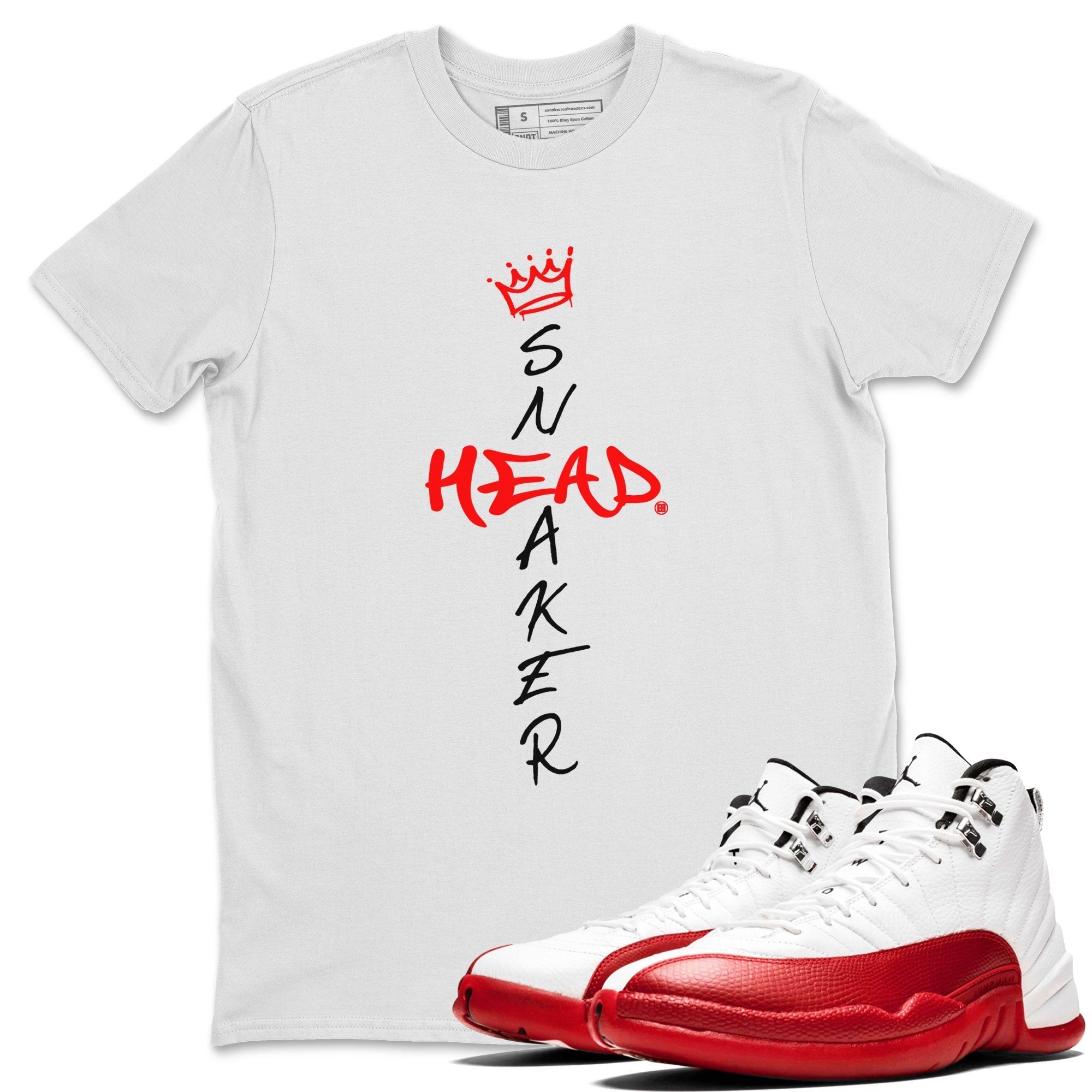 Cross snkmatch snkmatch Tee - Air Jordan 12 Cherry