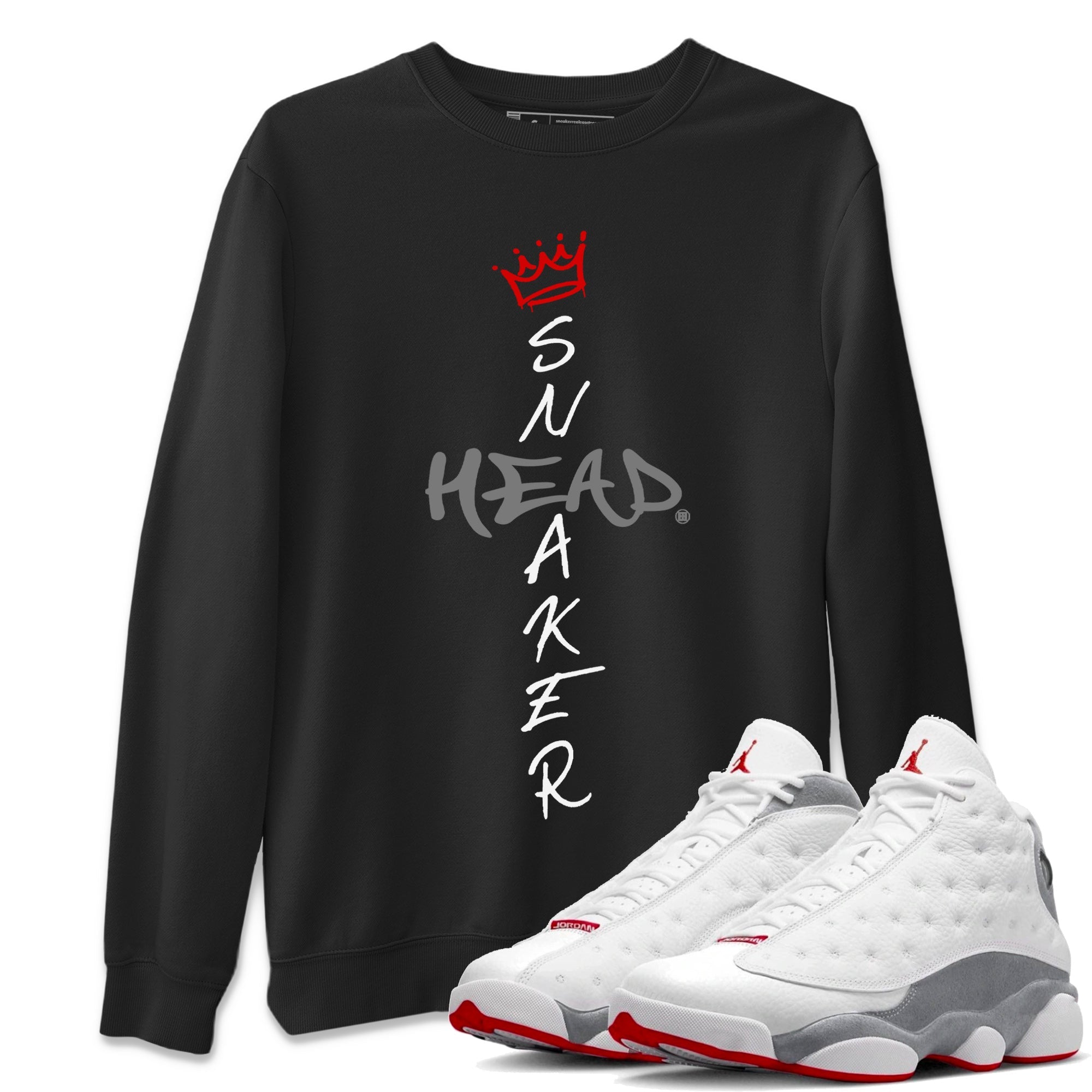 Cross snkmatch Unisex Tops - Air Jordan 13 Wolf Grey