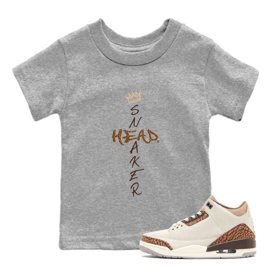 Cross snkmatch snkmatch Tee Kids - Air Jordan 3 Palomino
