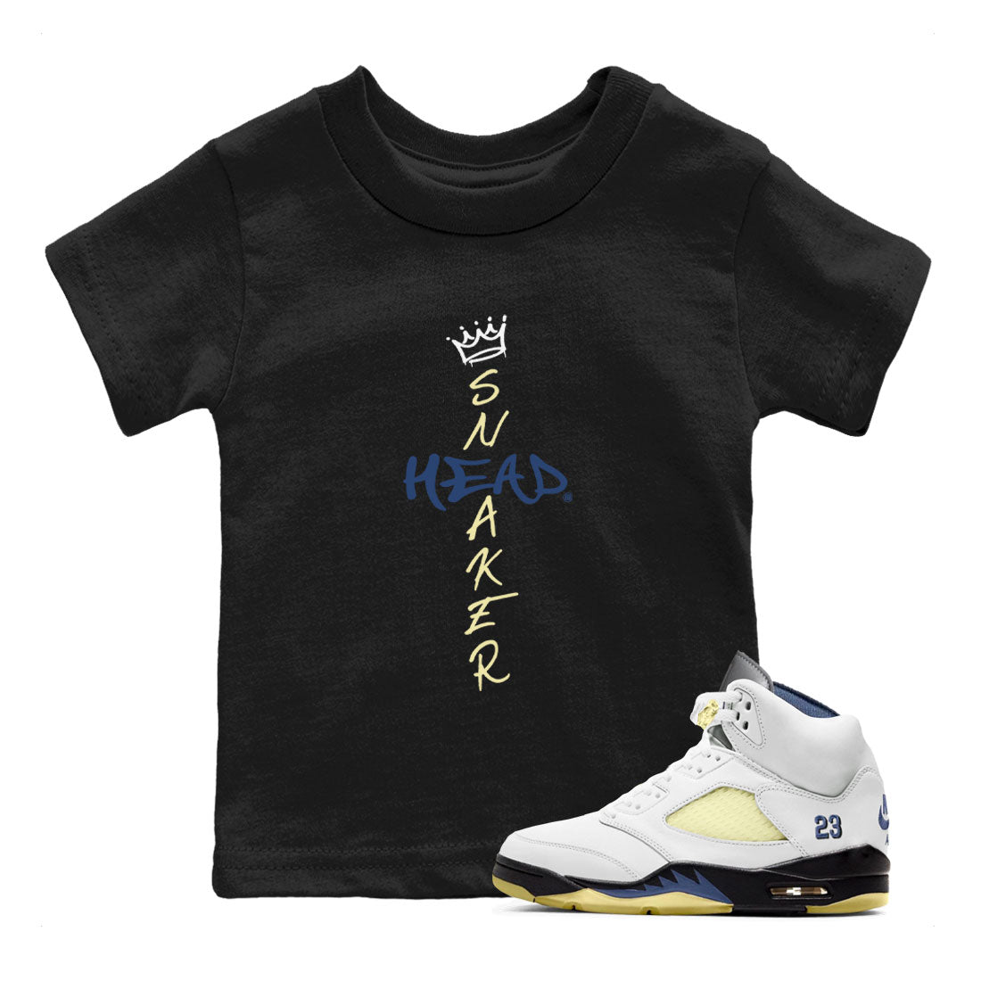 Cross snkmatch snkmatch Tee Kids - Air Jordan 5 A Ma Maniere x Photon Dust