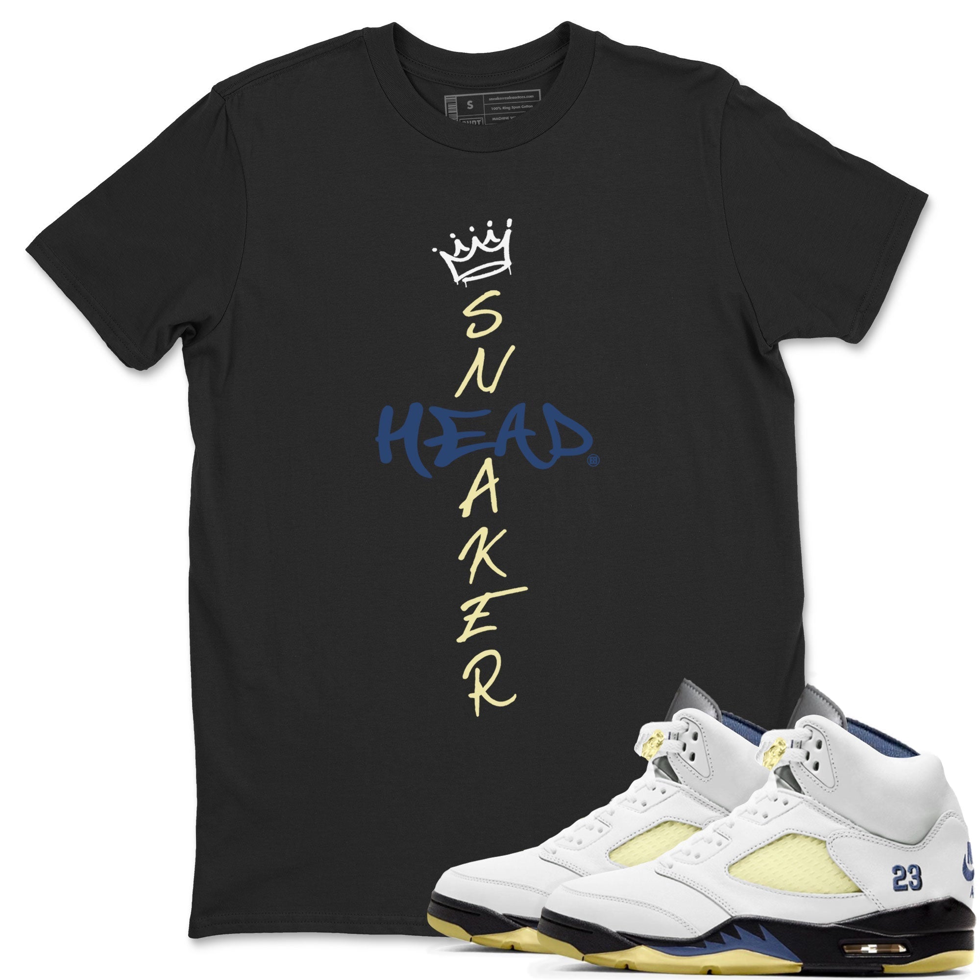 Cross snkmatch snkmatch Tee - Air Jordan 5 A Ma Maniere x Photon Dust