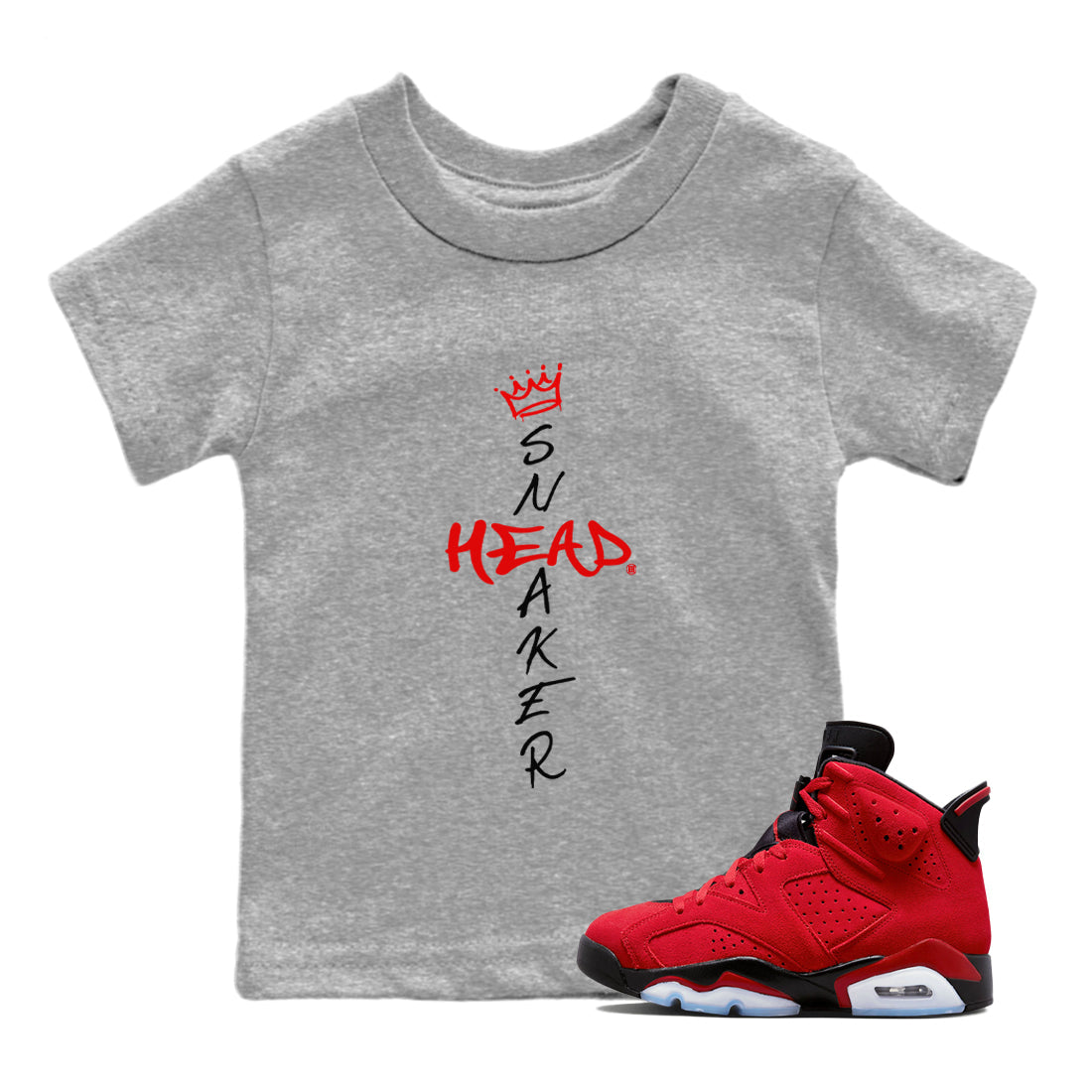 Cross snkmatch Kids Tops - Air Jordan 6 Toro Bravo