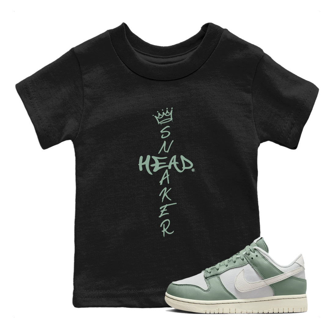 Cross snkmatch Kids Tops - Dunk Mica Green