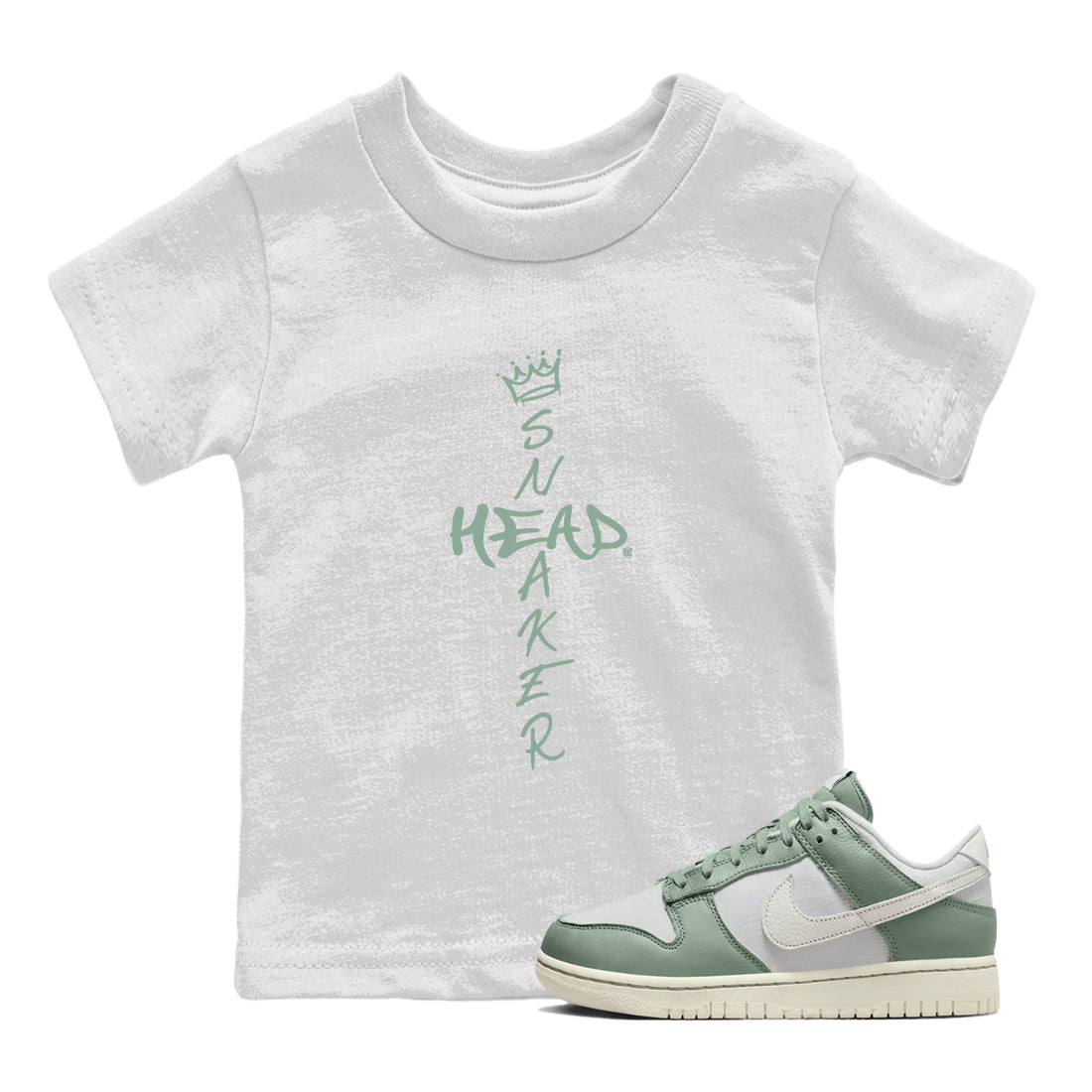 Cross snkmatch Kids Tops - Dunk Mica Green