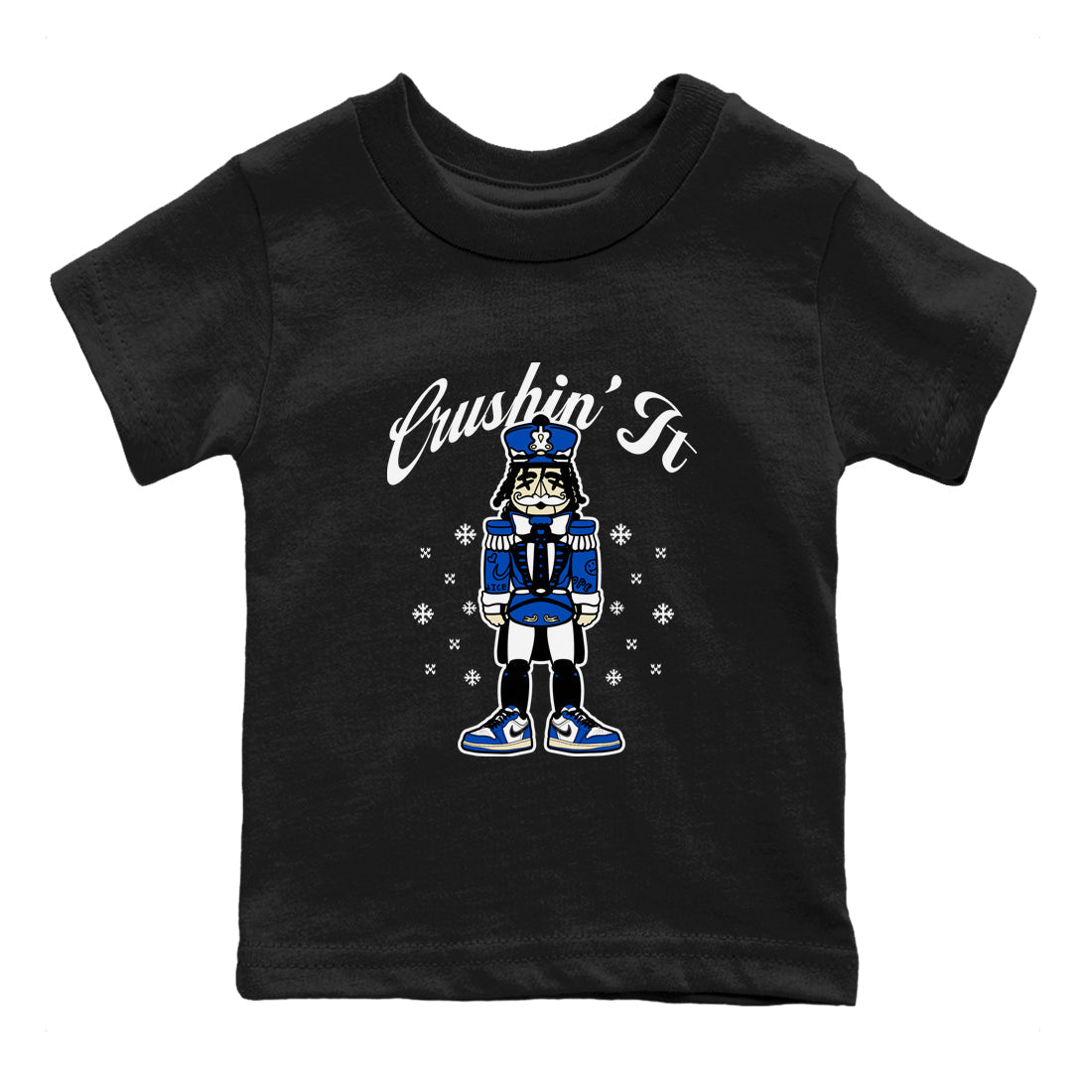 Crushin' It snkmatch Tees Kids - Air Jordan 1 Game Royal