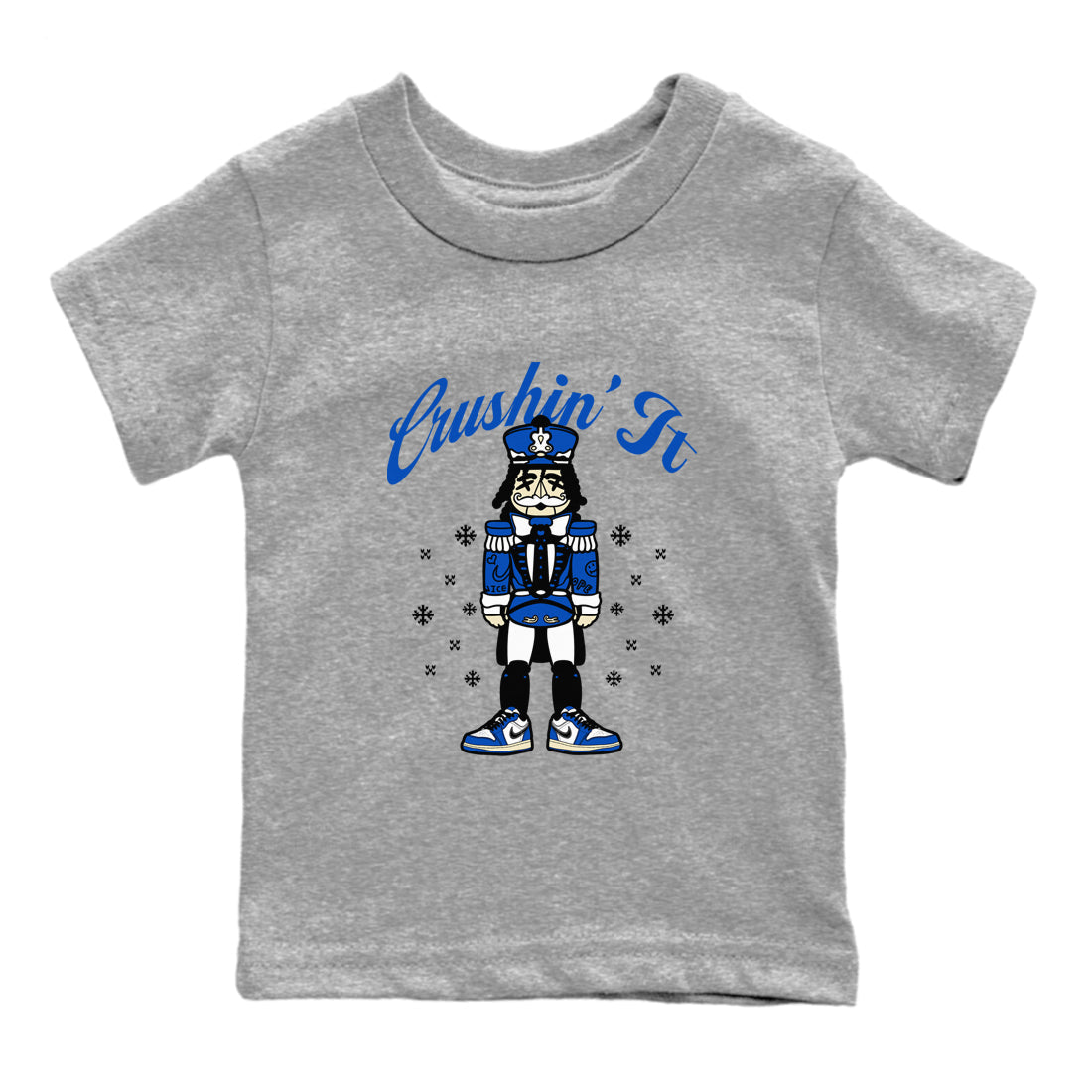 Crushin' It snkmatch Tees Kids - Air Jordan 1 Game Royal