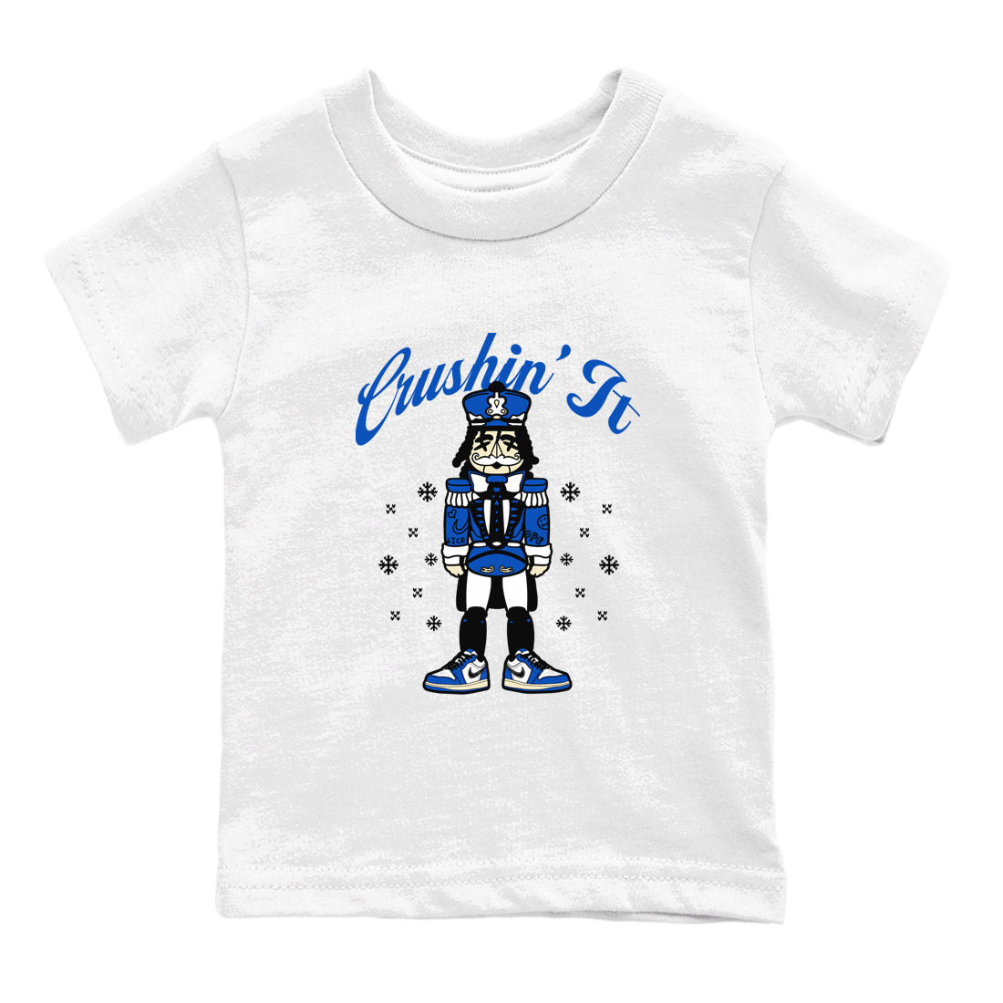 Crushin' It snkmatch Tees Kids - Air Jordan 1 Game Royal