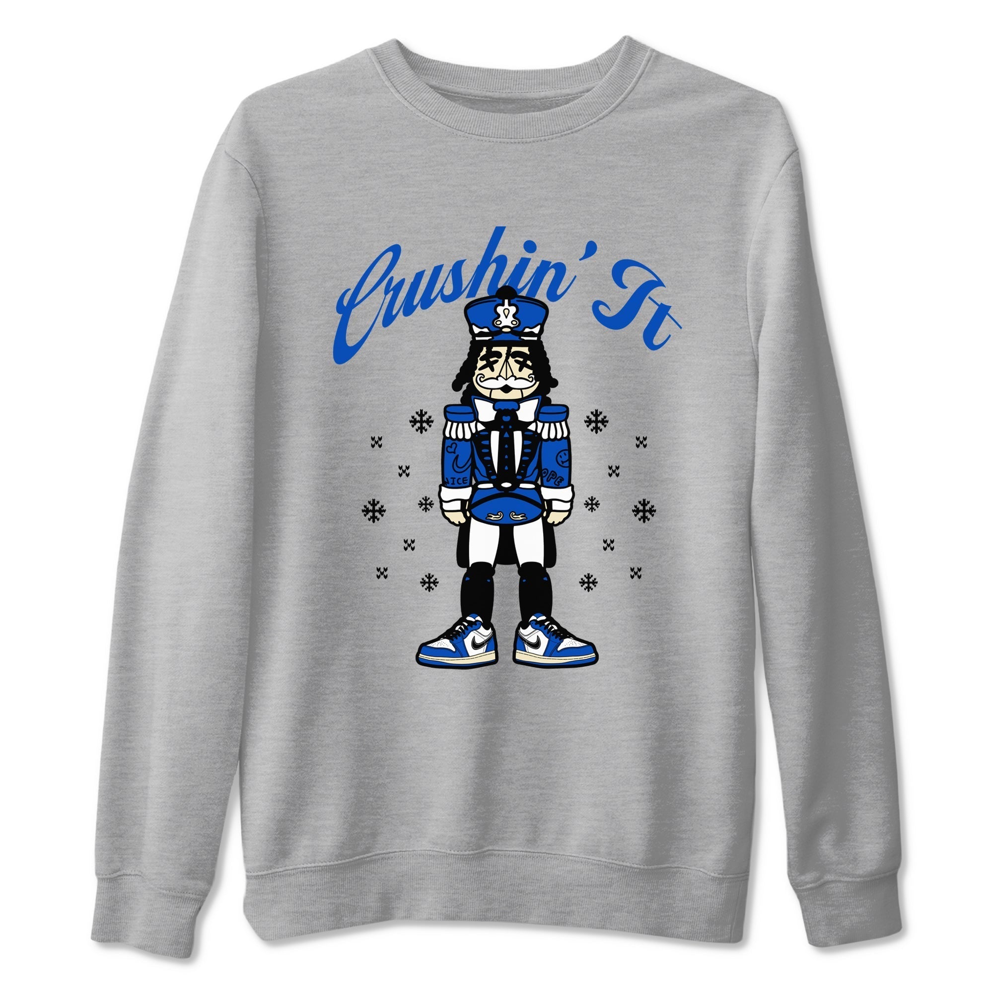 Crushin' It snkmatch Tees - Air Jordan 1 Game Royal