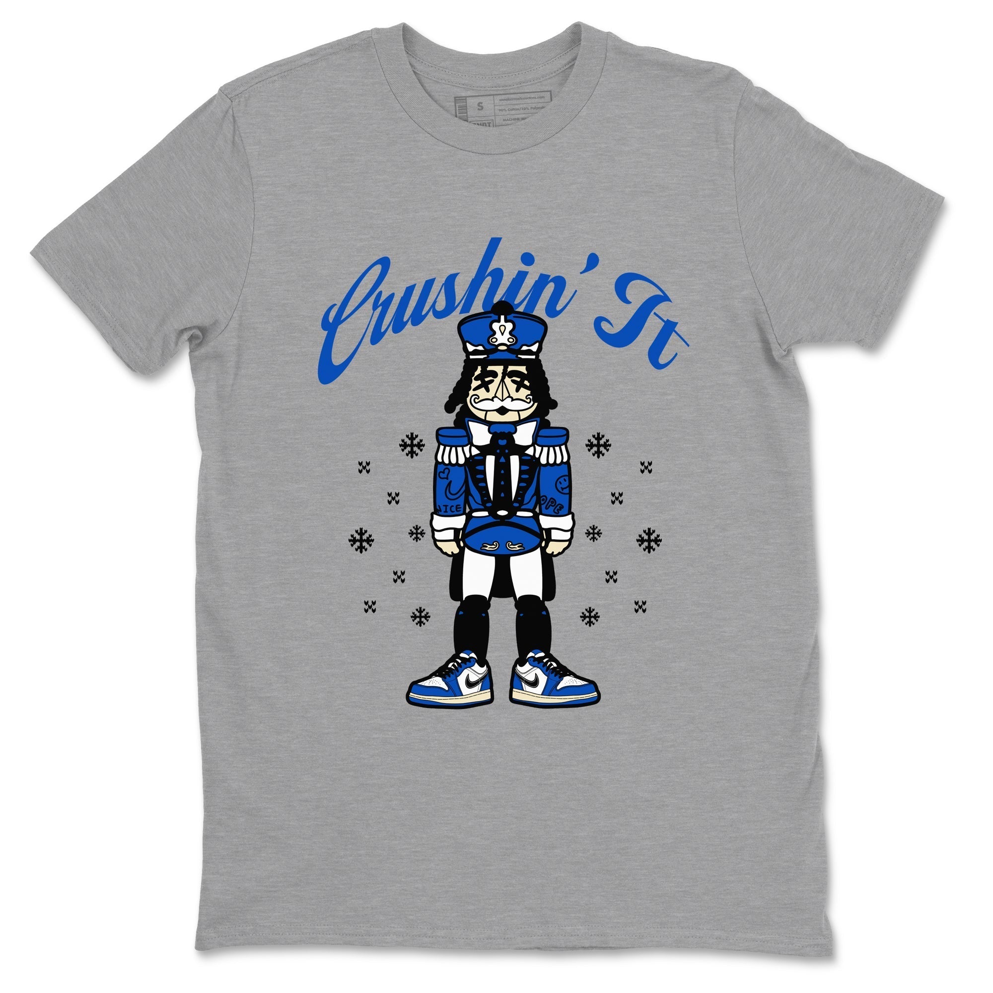 Crushin' It snkmatch Tees - Air Jordan 1 Game Royal