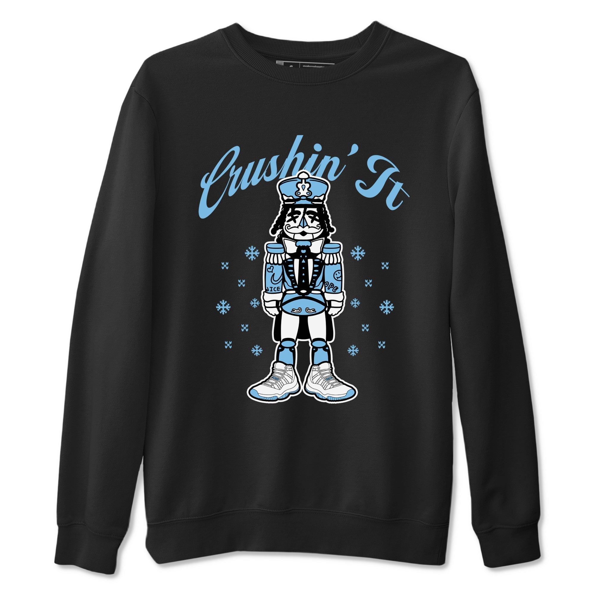 Crushin' It snkmatch Tees - Air Jordan 11 Legend Blue