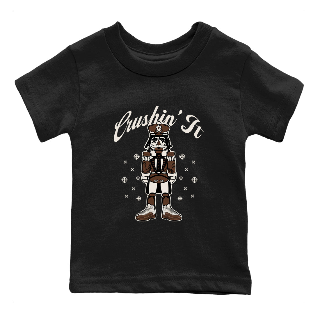 Crushin' It snkmatch Tees Kids - Air Jordan 12 Baroque Brown