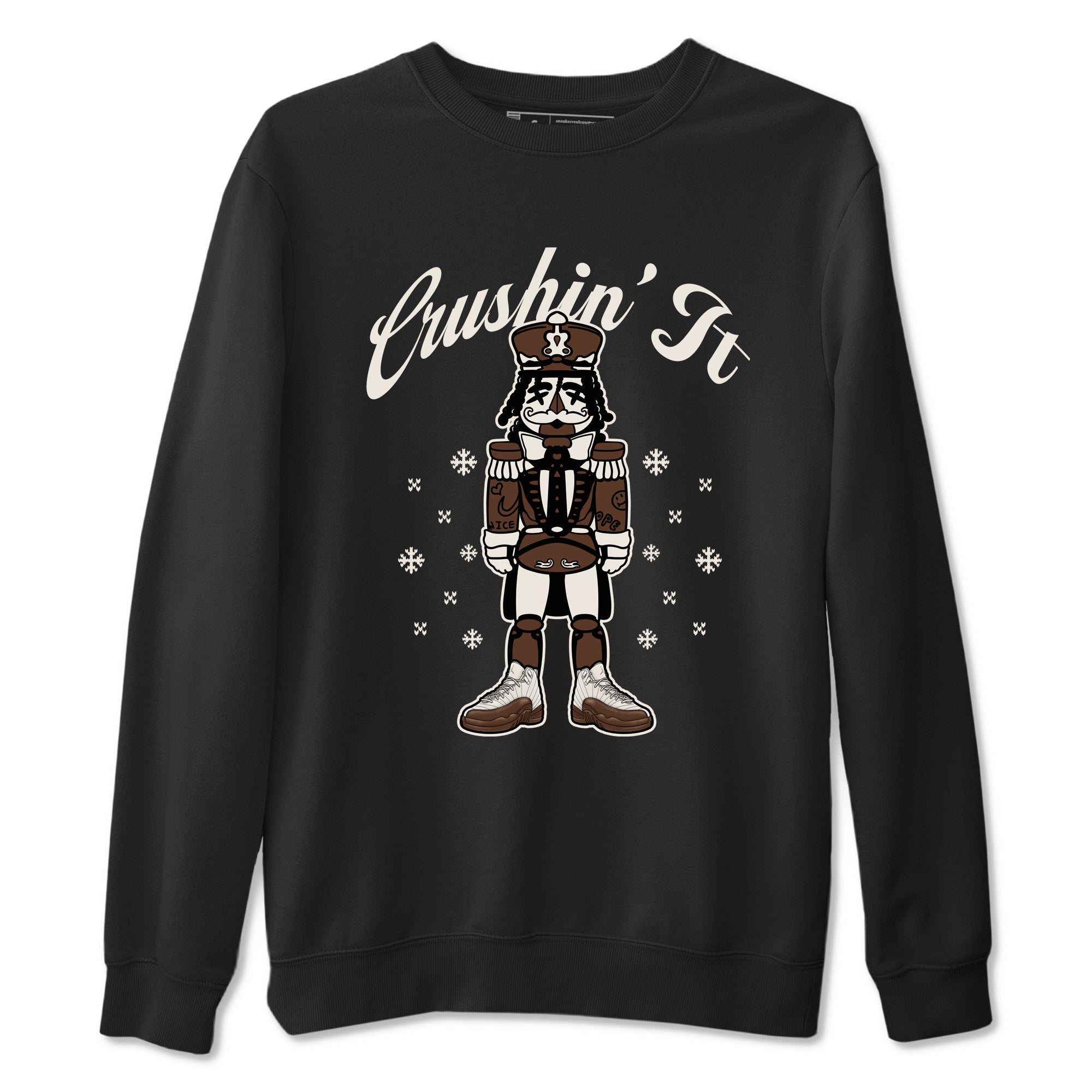 Crushin' It snkmatch Tees - Air Jordan 12 Baroque Brown