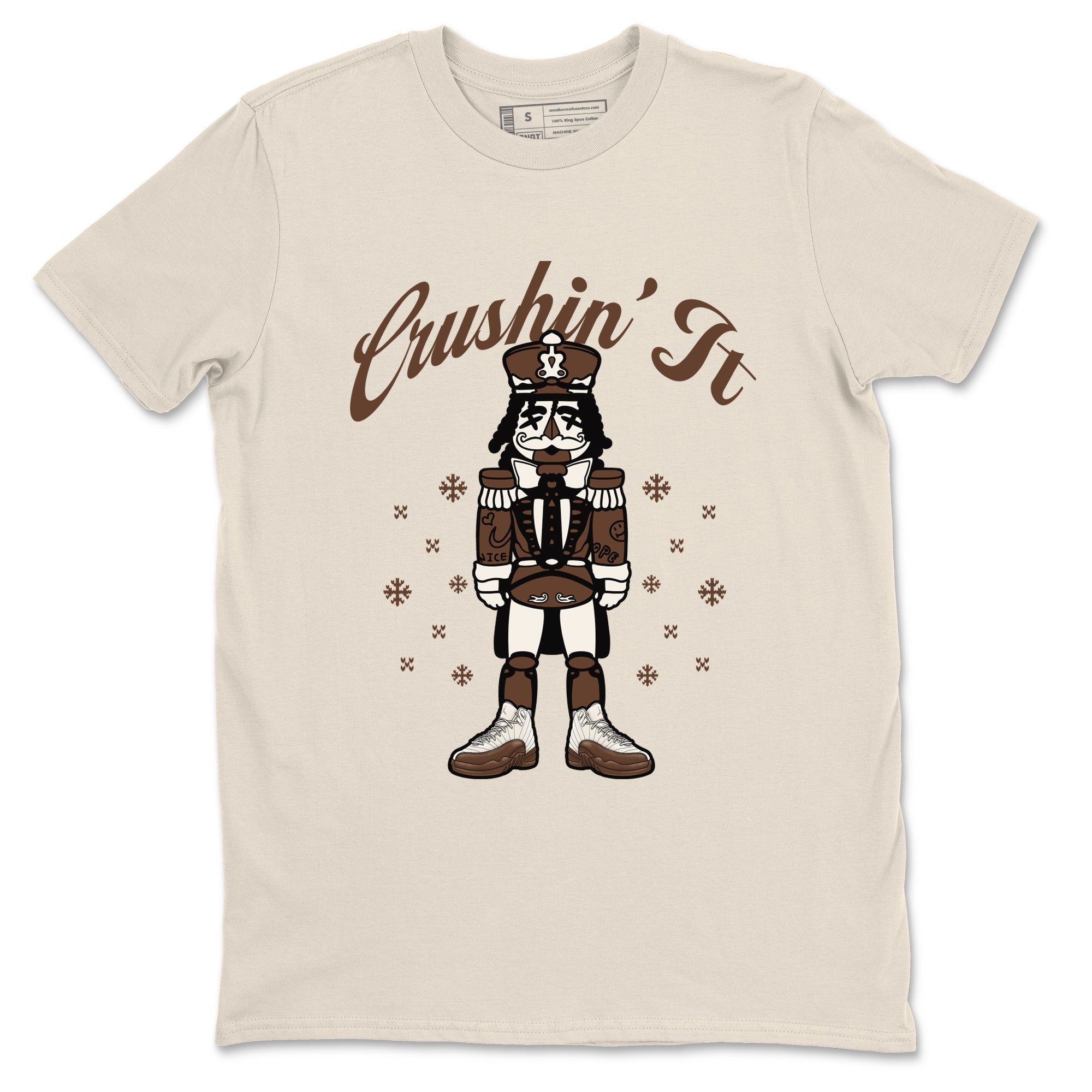 Crushin' It snkmatch Tees - Air Jordan 12 Baroque Brown