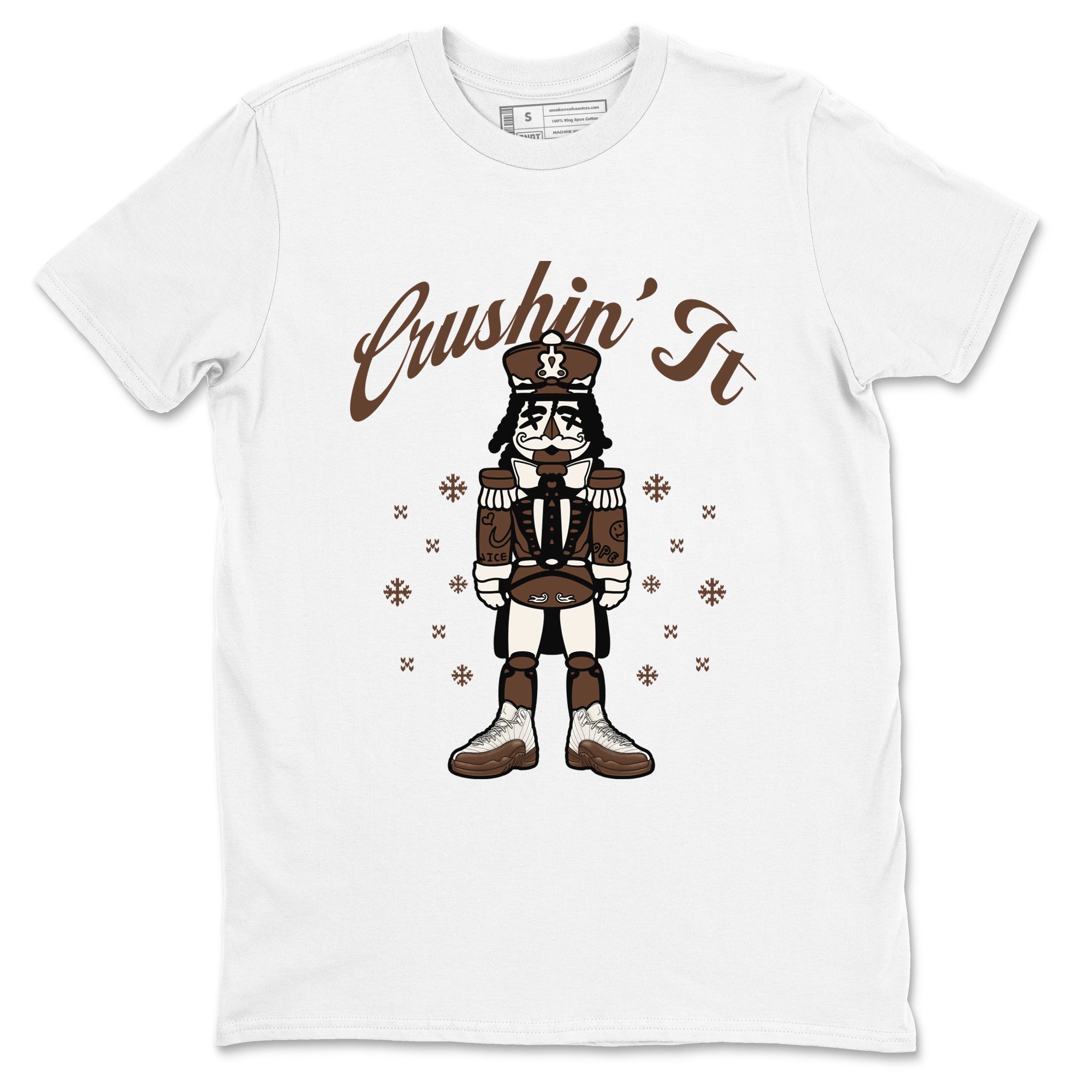 Crushin' It snkmatch Tees - Air Jordan 12 Baroque Brown