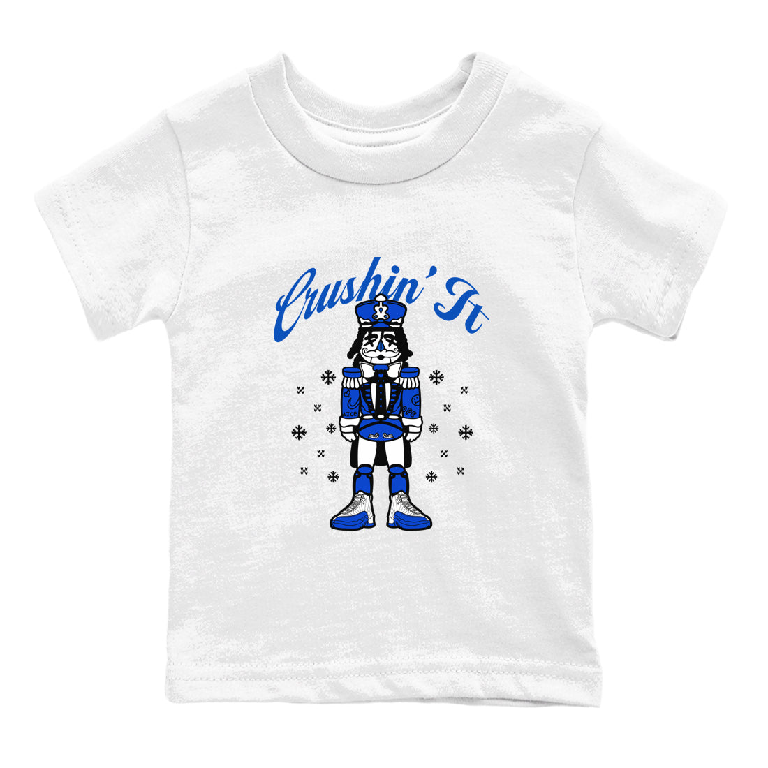 Crushin' It snkmatch Tees Kids - Air Jordan 12 Blueberry