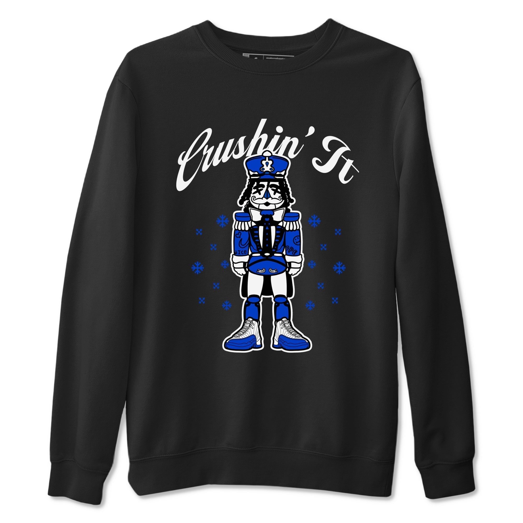 Crushin' It snkmatch Tees - Air Jordan 12 Blueberry