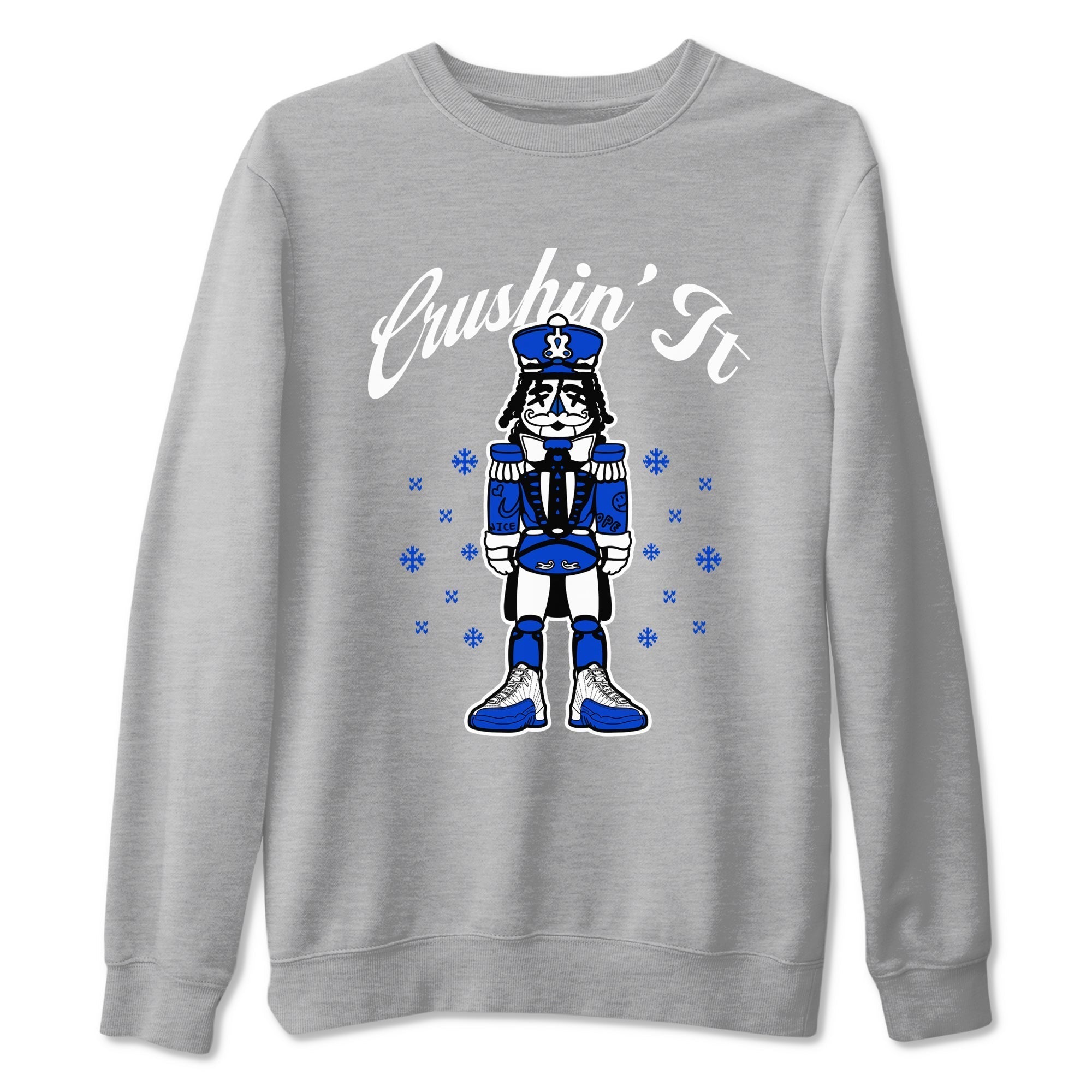 Crushin' It snkmatch Tees - Air Jordan 12 Blueberry