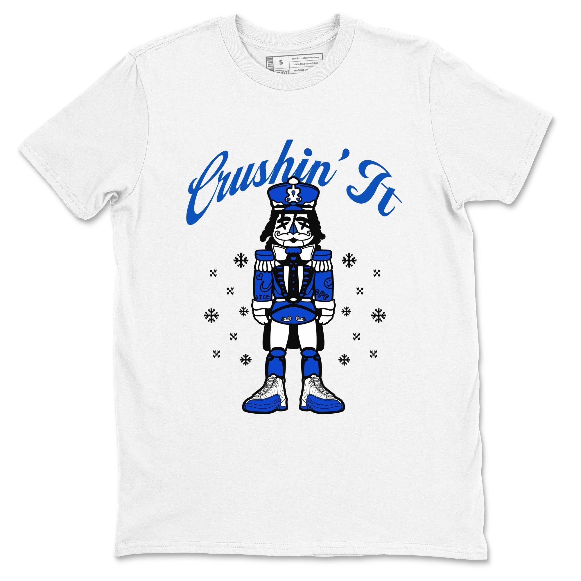 Crushin' It snkmatch Tees - Air Jordan 12 Blueberry