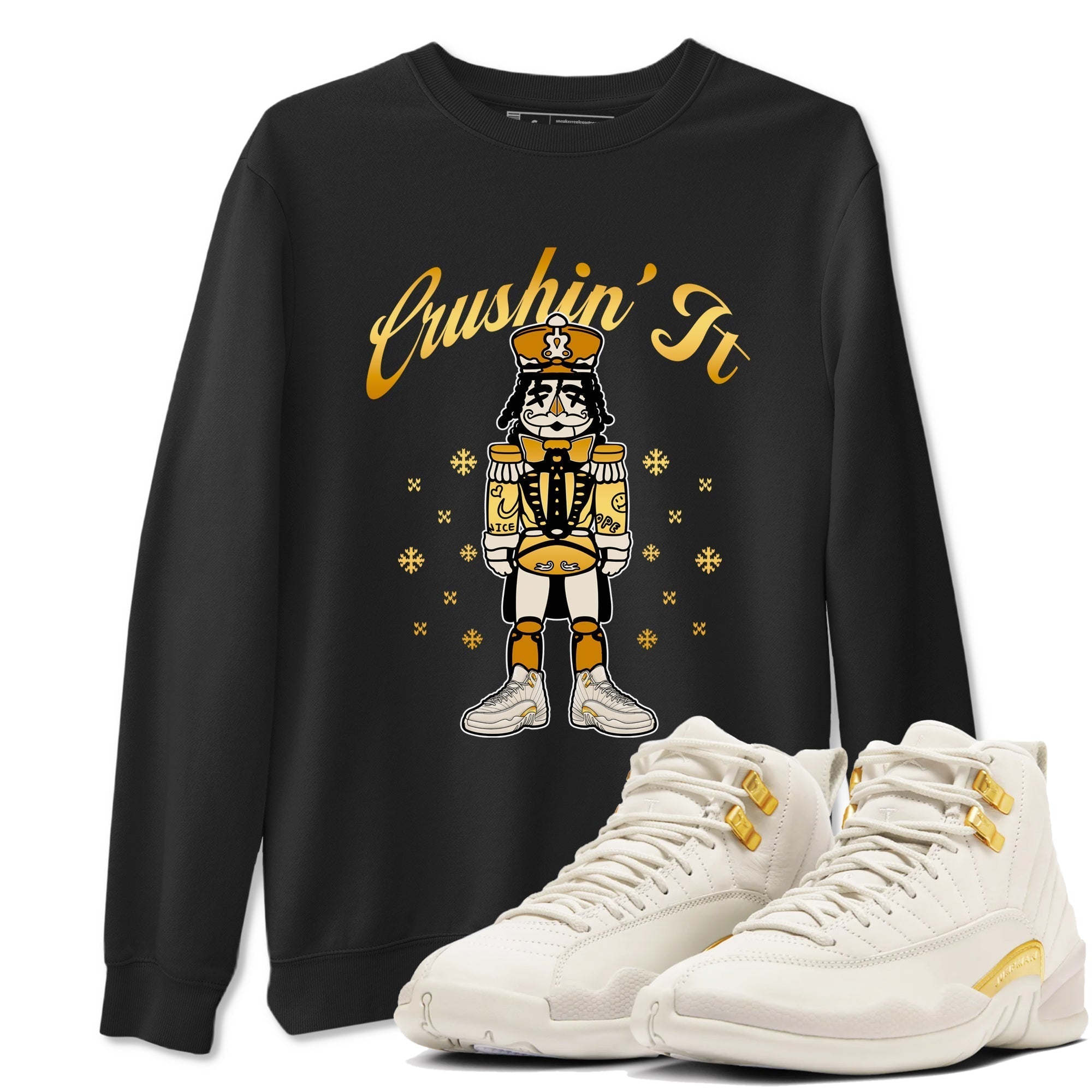 Crushin' It snkmatch Tees - Air Jordan 12 Phantom