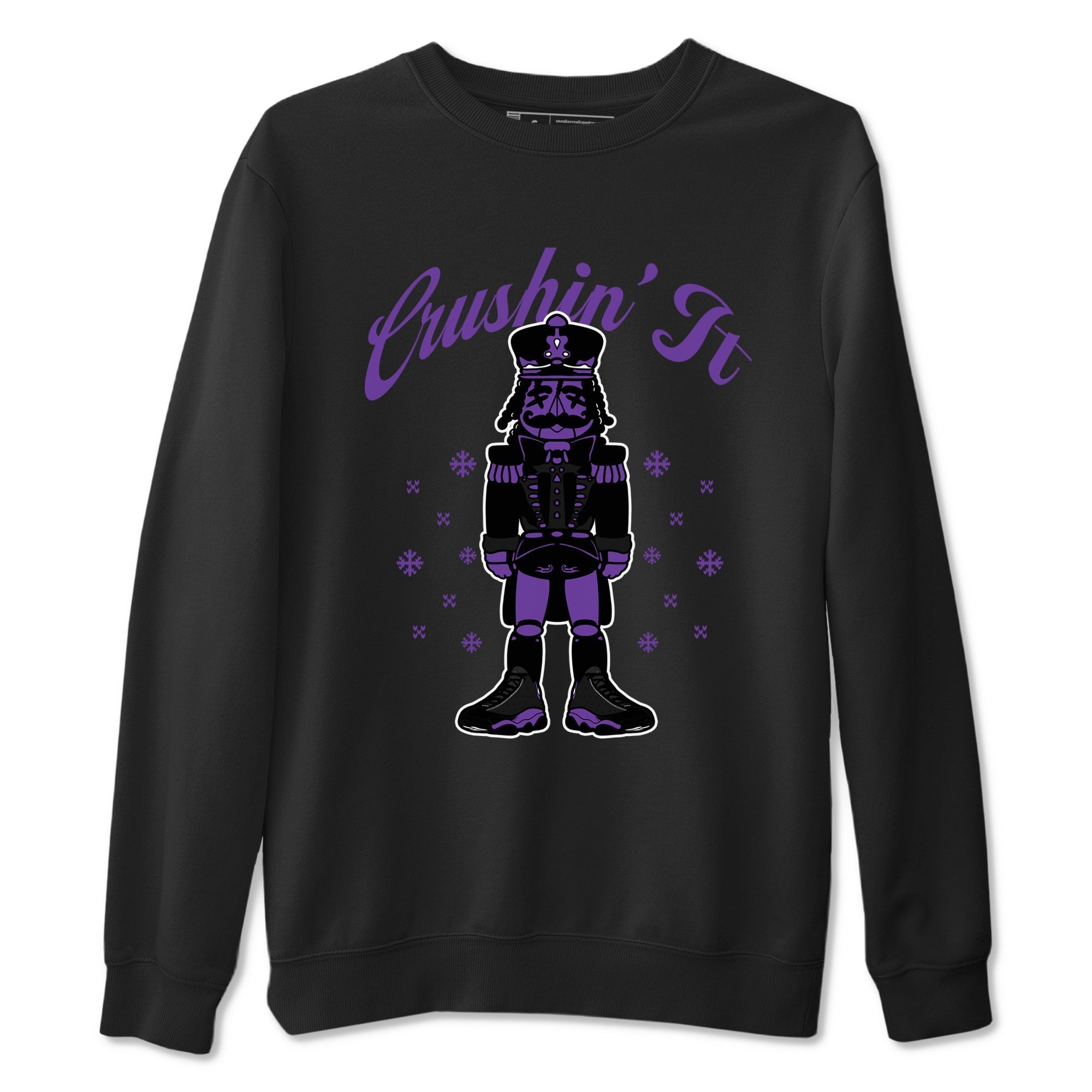 Crushin' It snkmatch Tees - Air Jordan 13 Court Purple