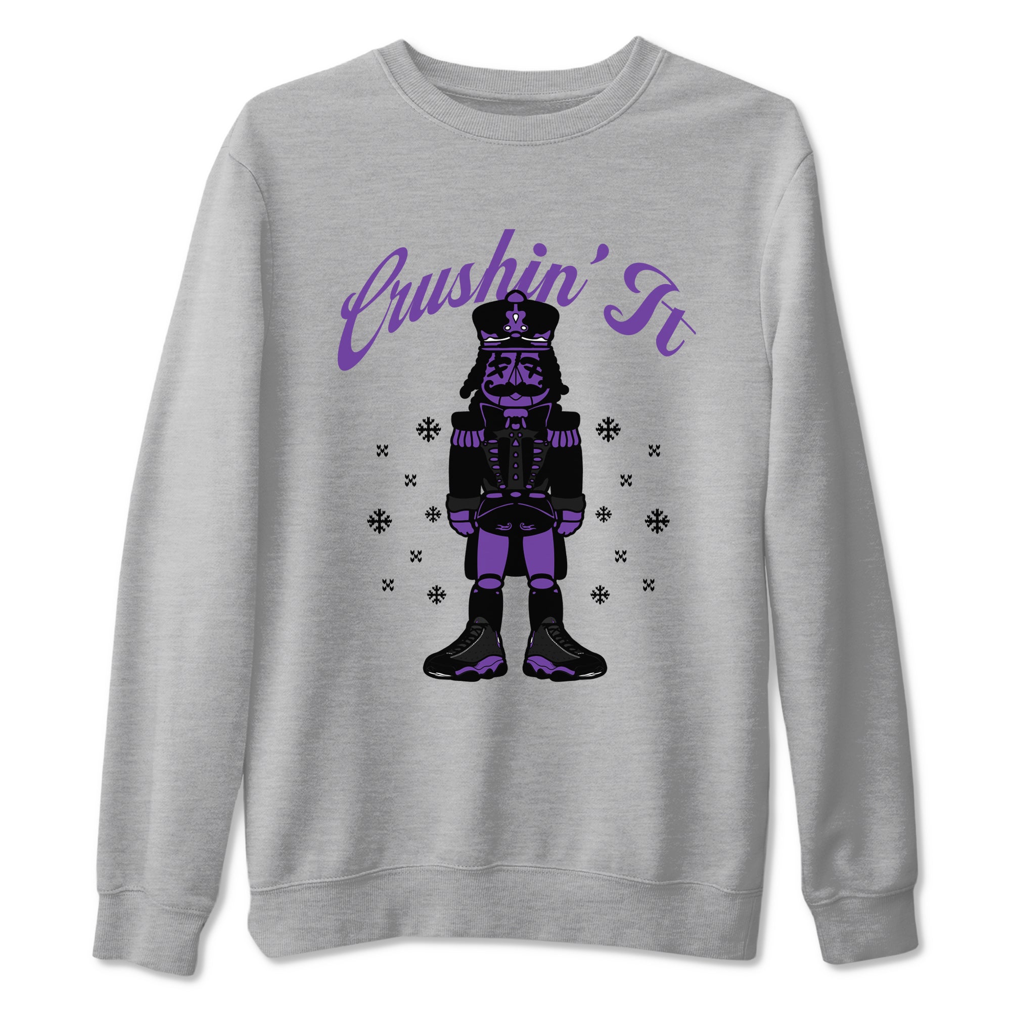 Crushin' It snkmatch Tees - Air Jordan 13 Court Purple