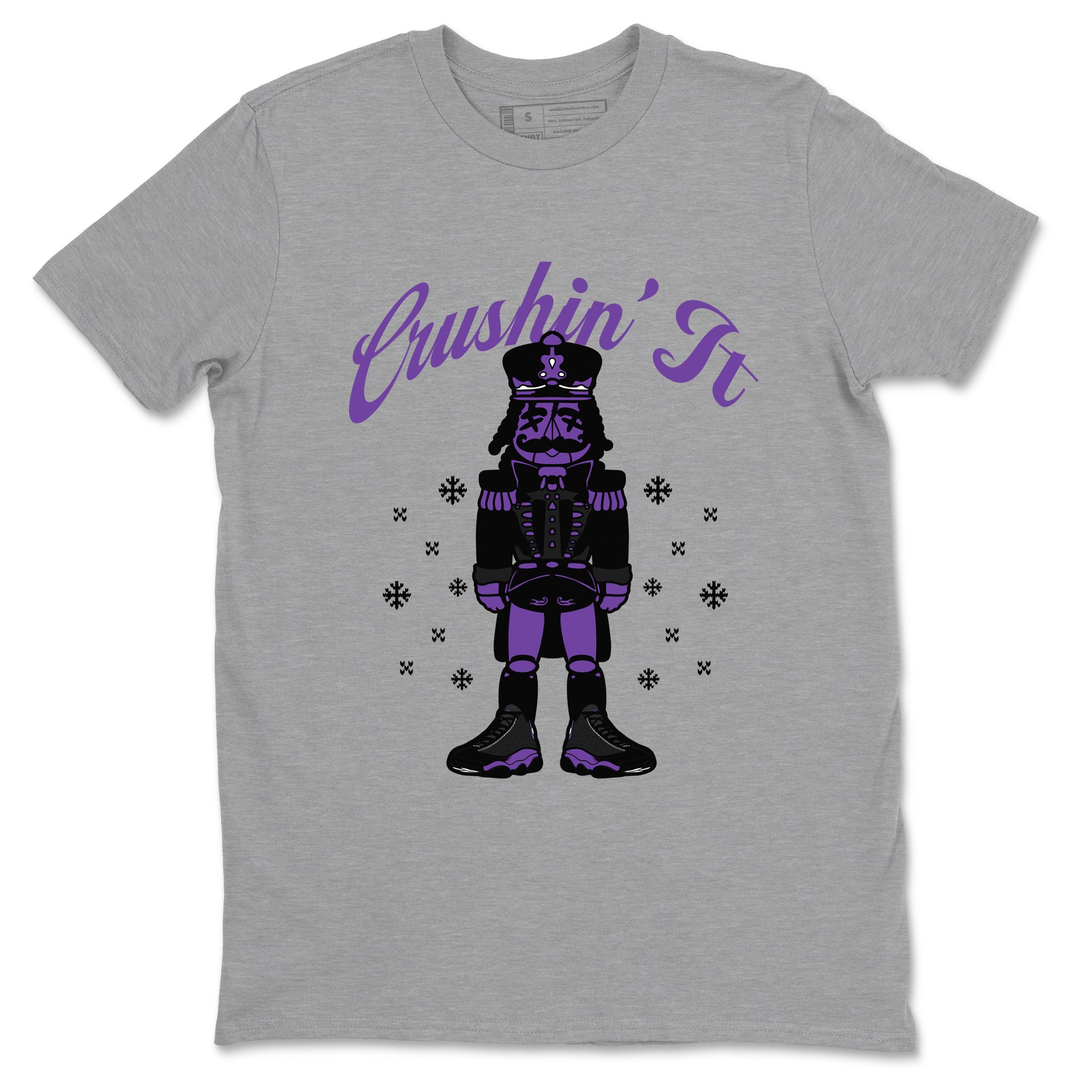 Crushin' It snkmatch Tees - Air Jordan 13 Court Purple