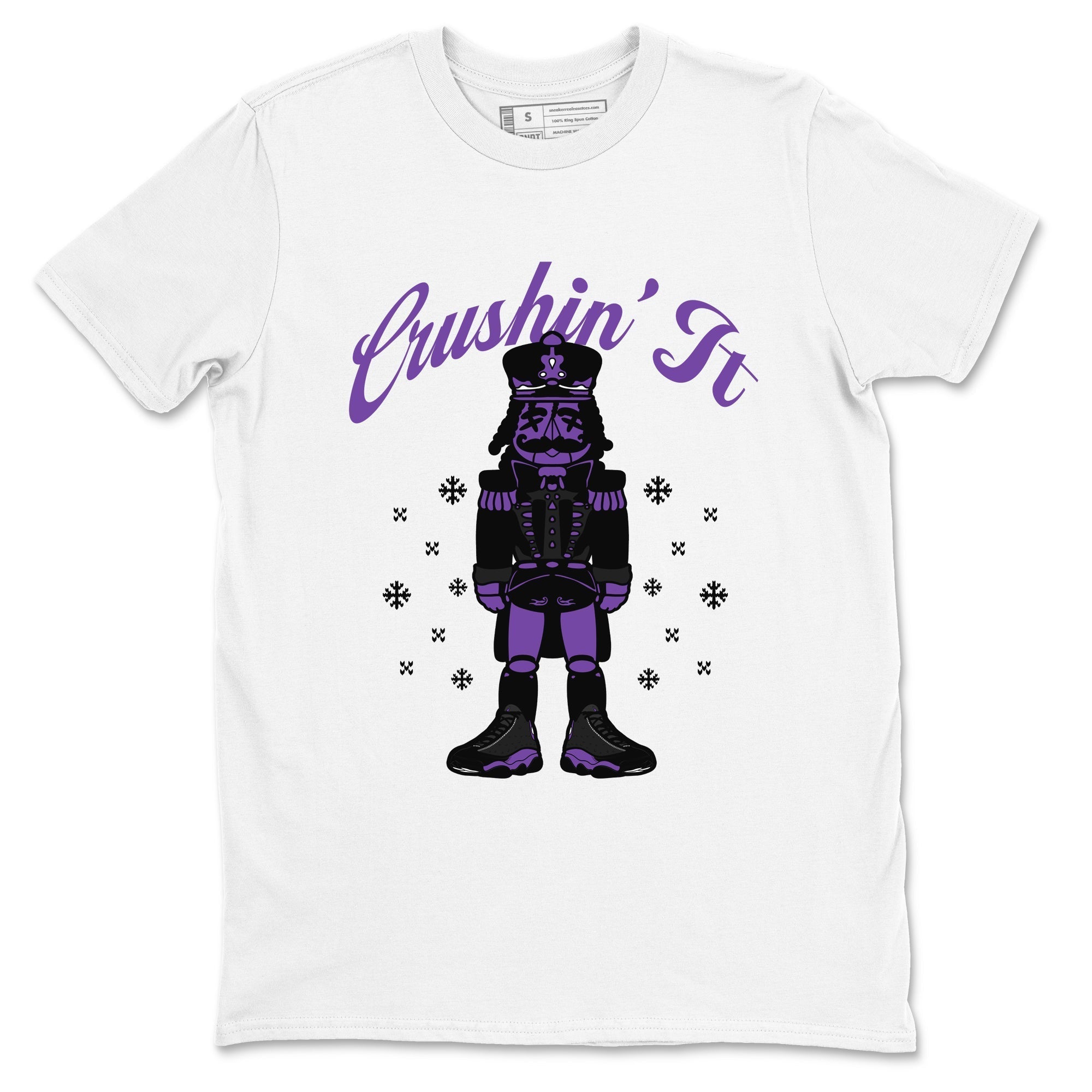 Crushin' It snkmatch Tees - Air Jordan 13 Court Purple