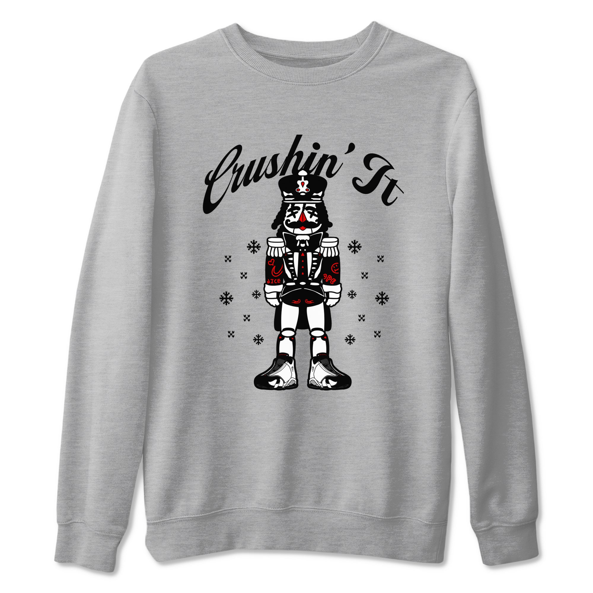Crushin' It snkmatch Tees - Air Jordan 14 Black Toe