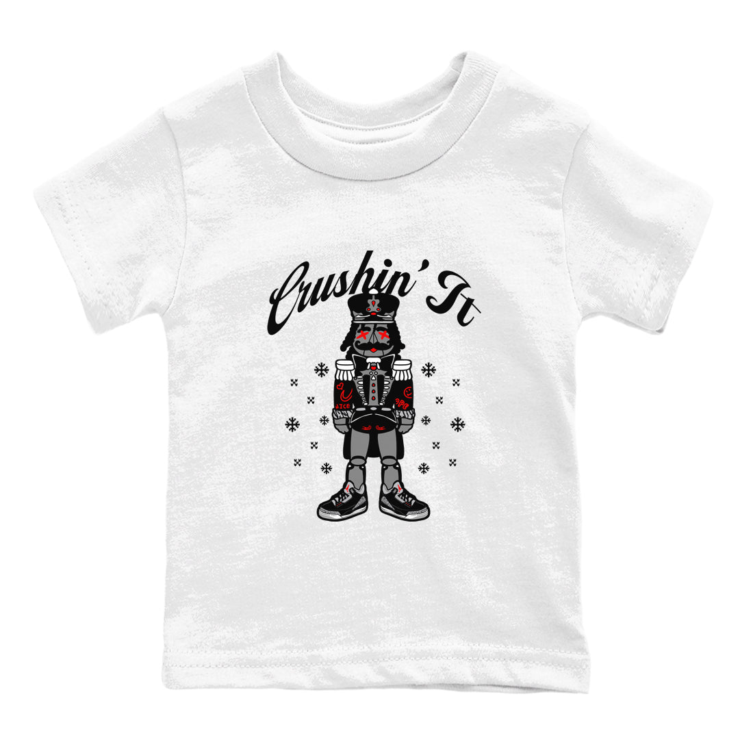 Crushin' It snkmatch Tees Kids - Air Jordan 3 Black Cement
