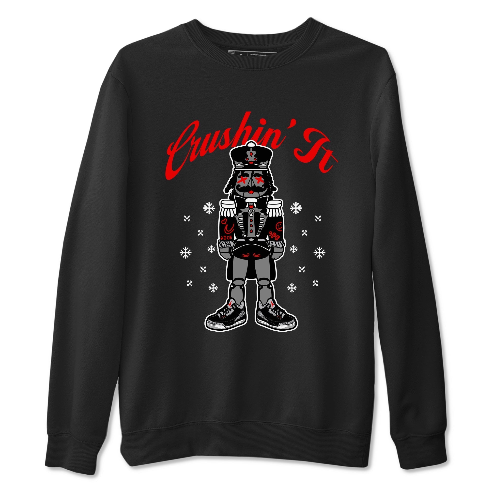 Crushin' It snkmatch Tees - Air Jordan 3 Black Cement