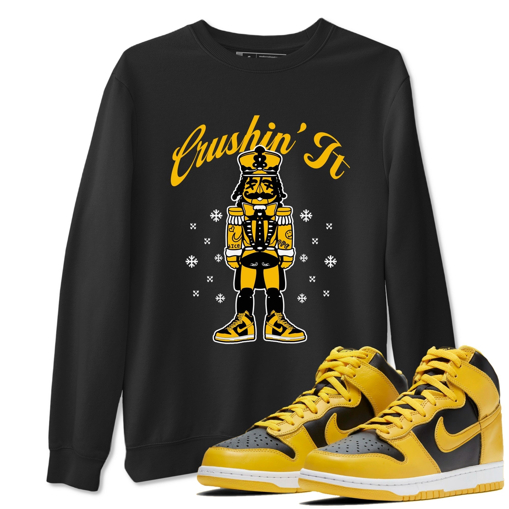 Crushin' It snkmatch Tees - Dunk High Pollen