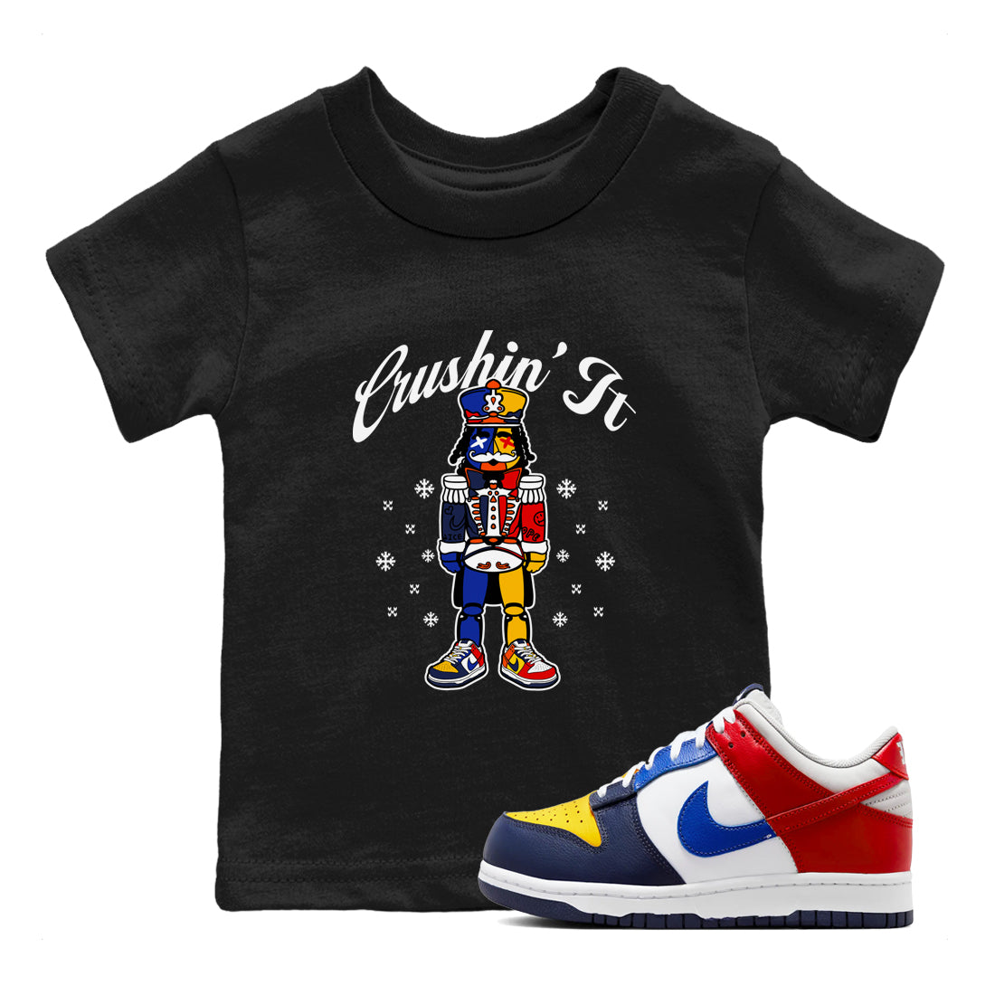 Crushin' It snkmatch Tees Kids - Dunk What The