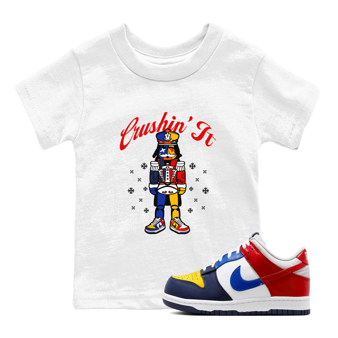 Crushin' It snkmatch Tees Kids - Dunk What The