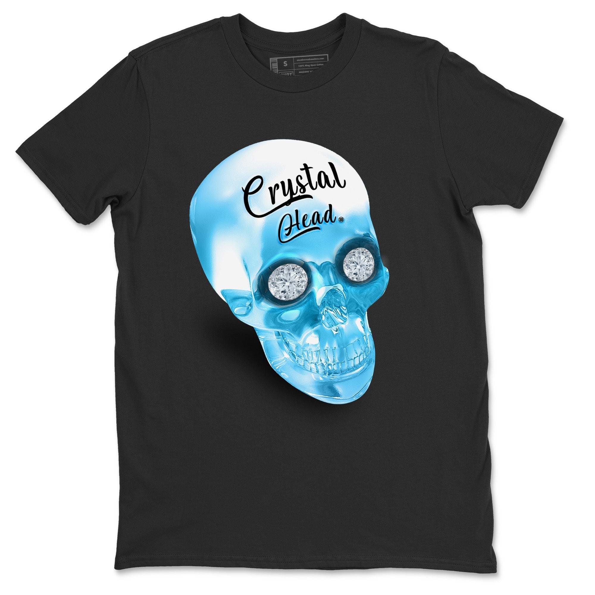 Crystal Head Unisex Tops - Air Jordan 1 Powder Blue