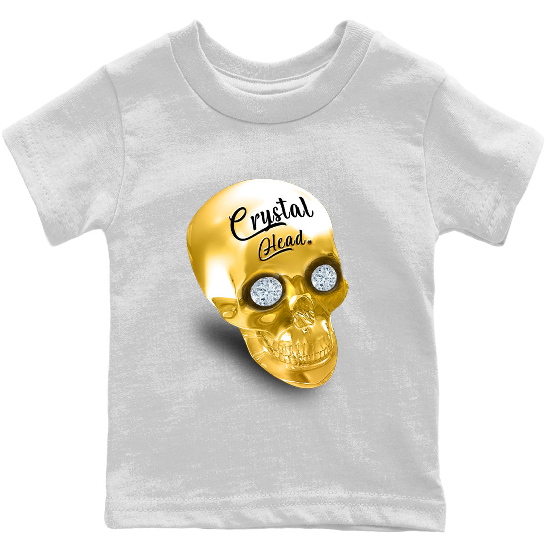 Crystal Head Kids Tops - Air Jordan 12 Black Taxi