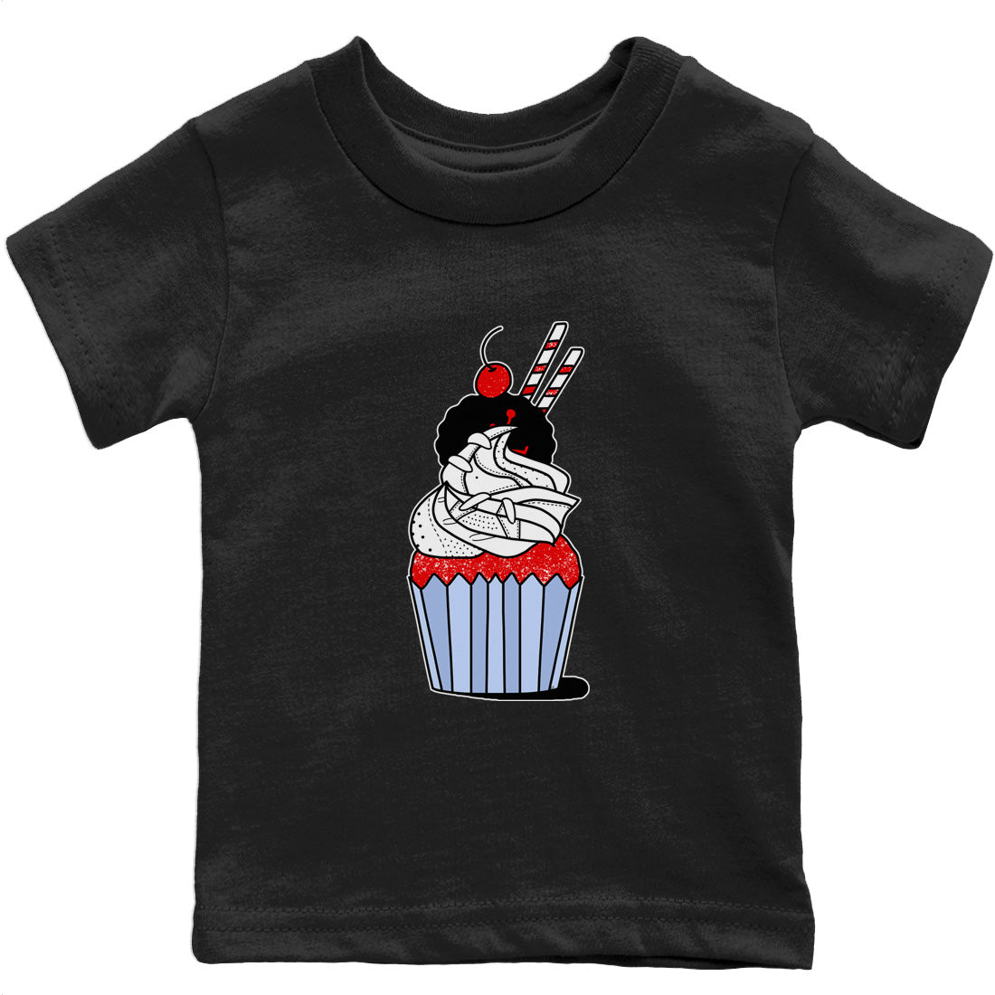 Cup Cake Kids Tops - Air Jordan 6 Red Velvet Cookies
