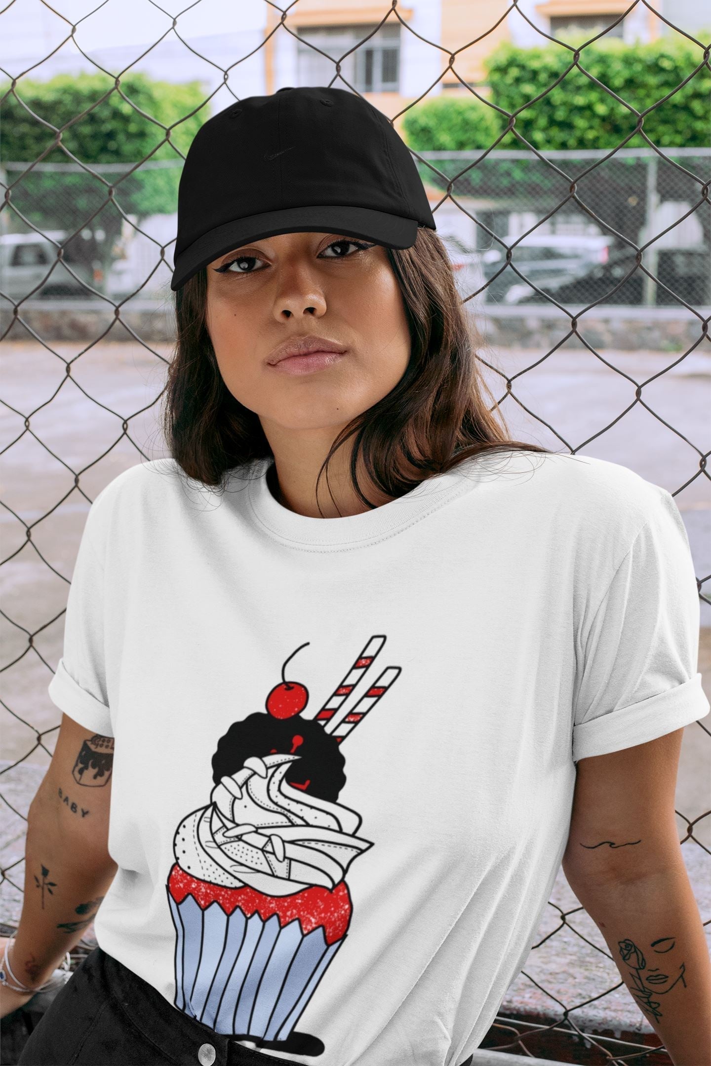 Cup Cake Unisex Tops - Air Jordan 6 Red Velvet Cookies