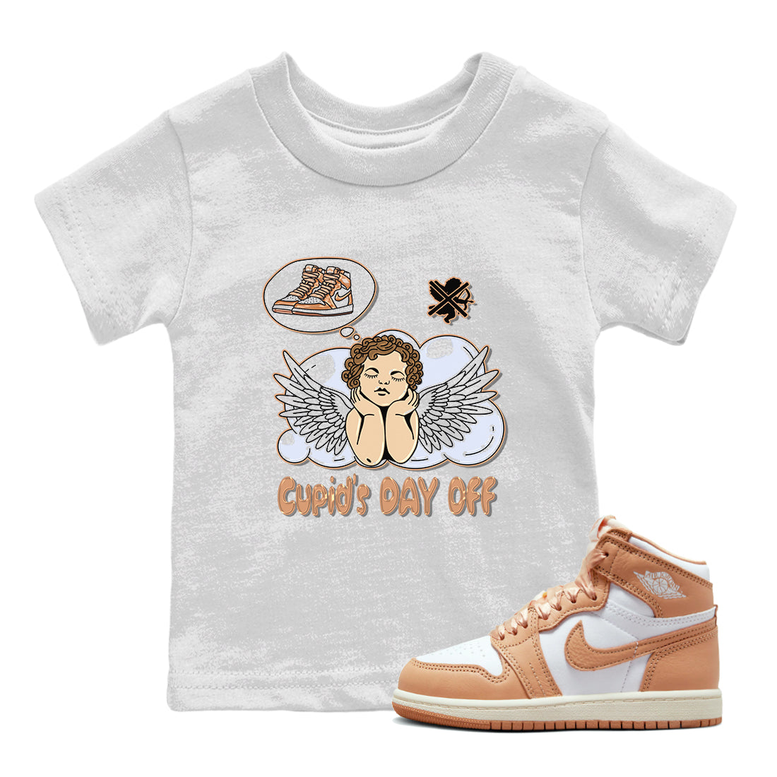 Cupids Day Off snkmatch Tee Kids - Air Jordan 1 Praline