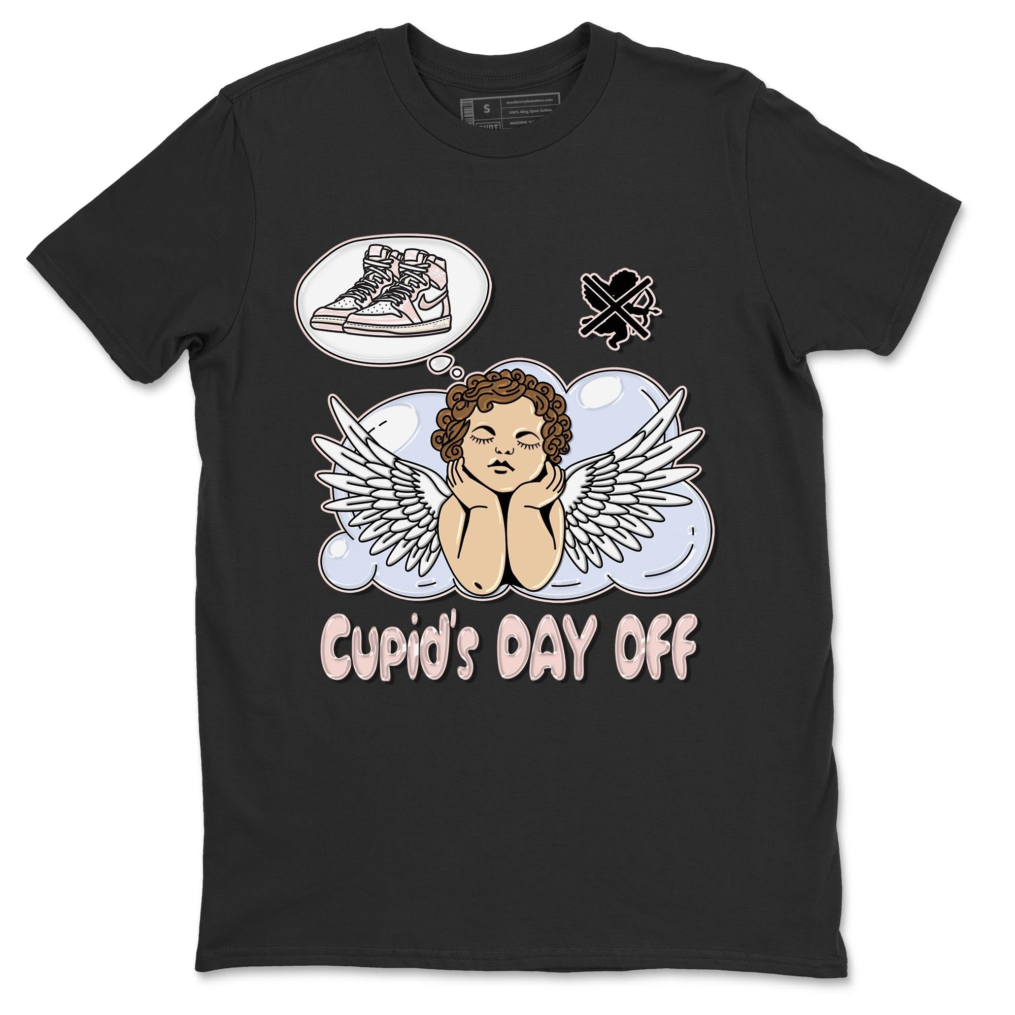 Cupids Day Off Unisex Tops - Air Jordan 1 Washed Pink