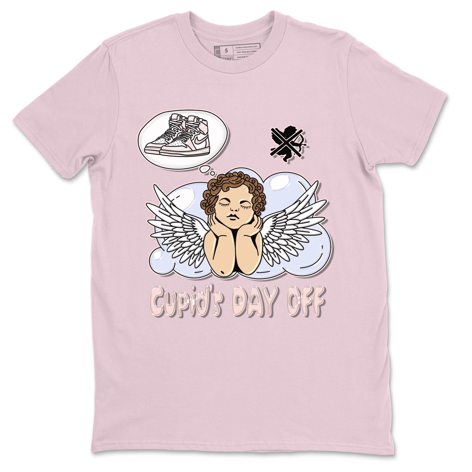 Cupids Day Off Unisex Tops - Air Jordan 1 Washed Pink