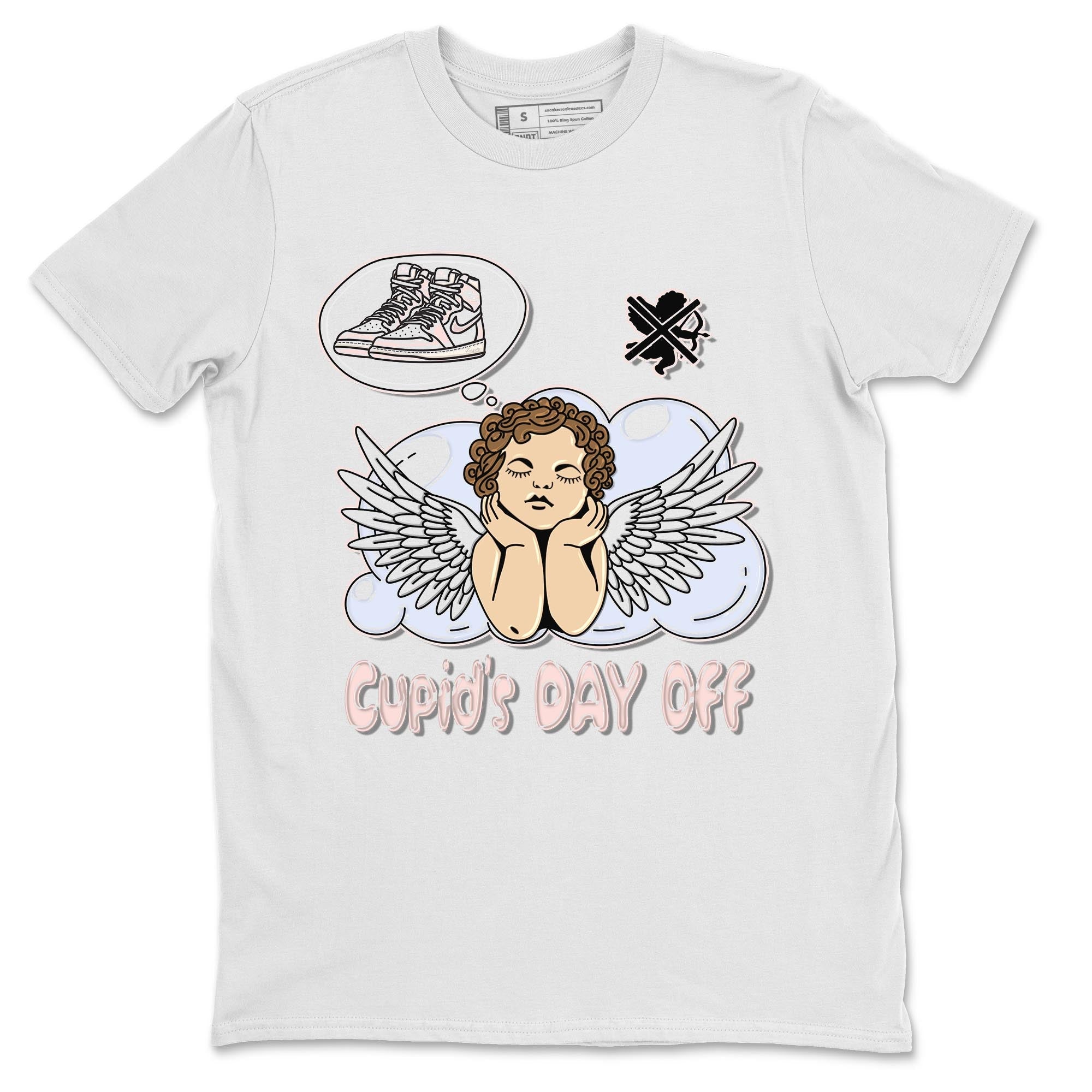 Cupids Day Off Unisex Tops - Air Jordan 1 Washed Pink
