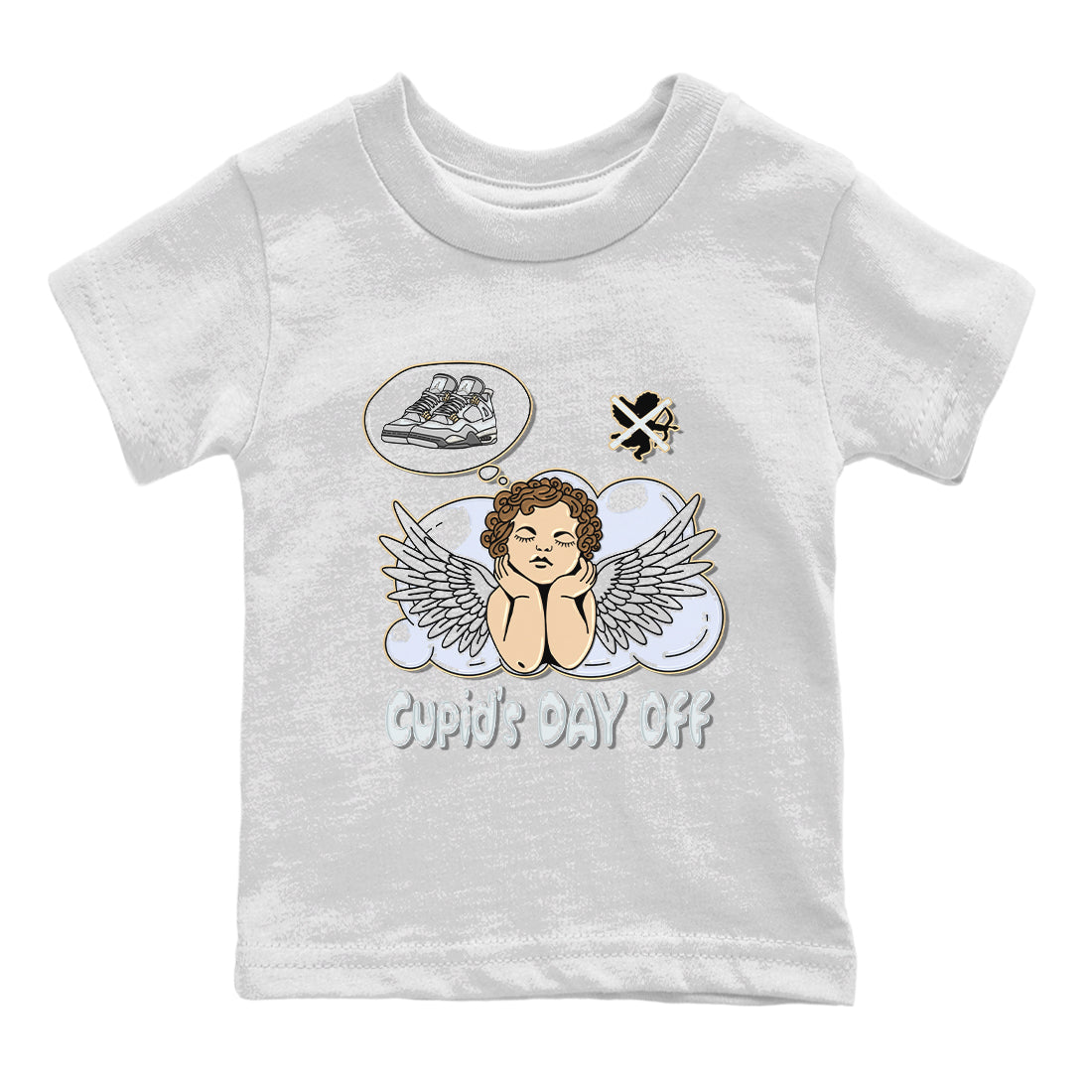 Cupids Day Off Kids Tops - Air Jordan 4 Craft