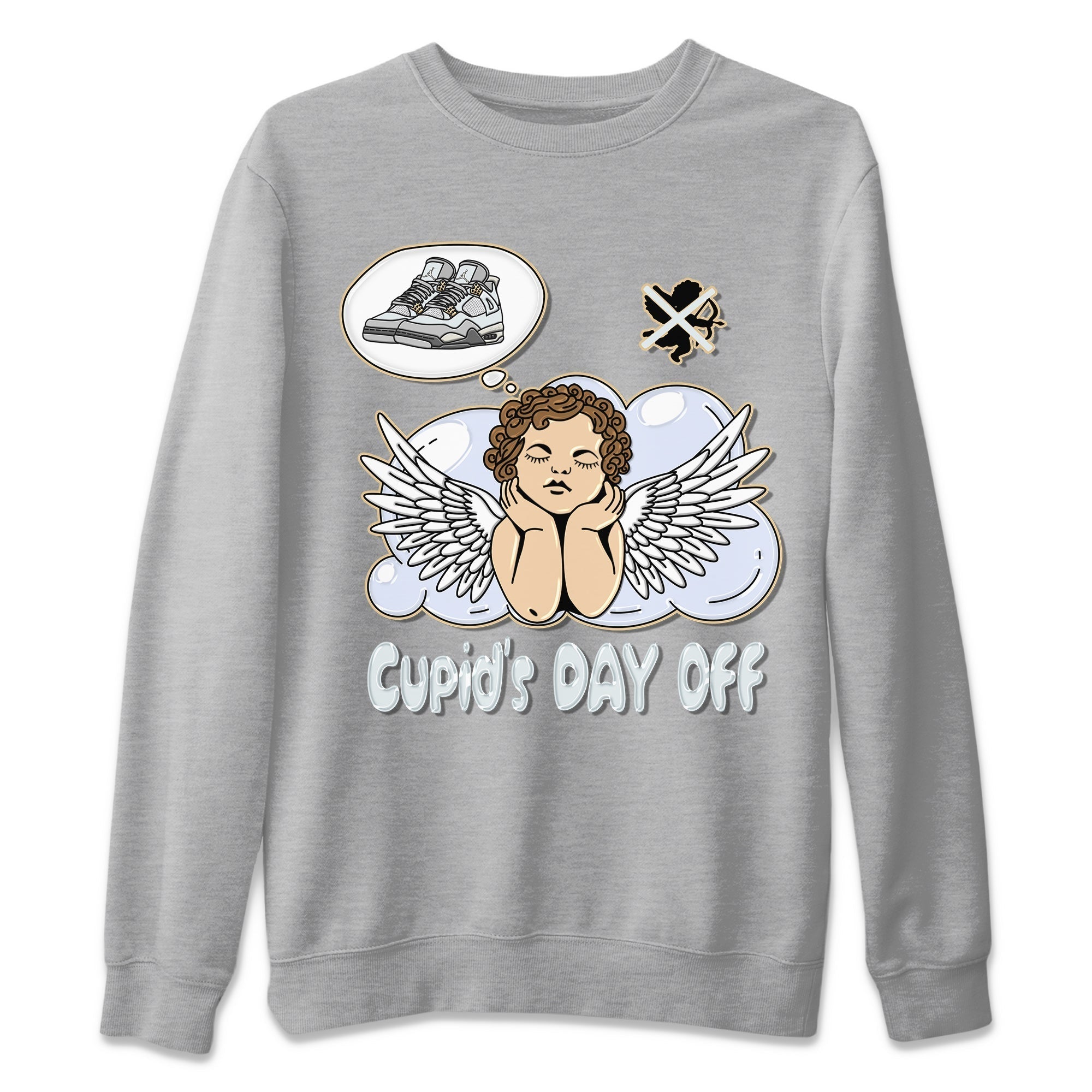 Cupids Day Off Unisex Tops - Air Jordan 4 Craft