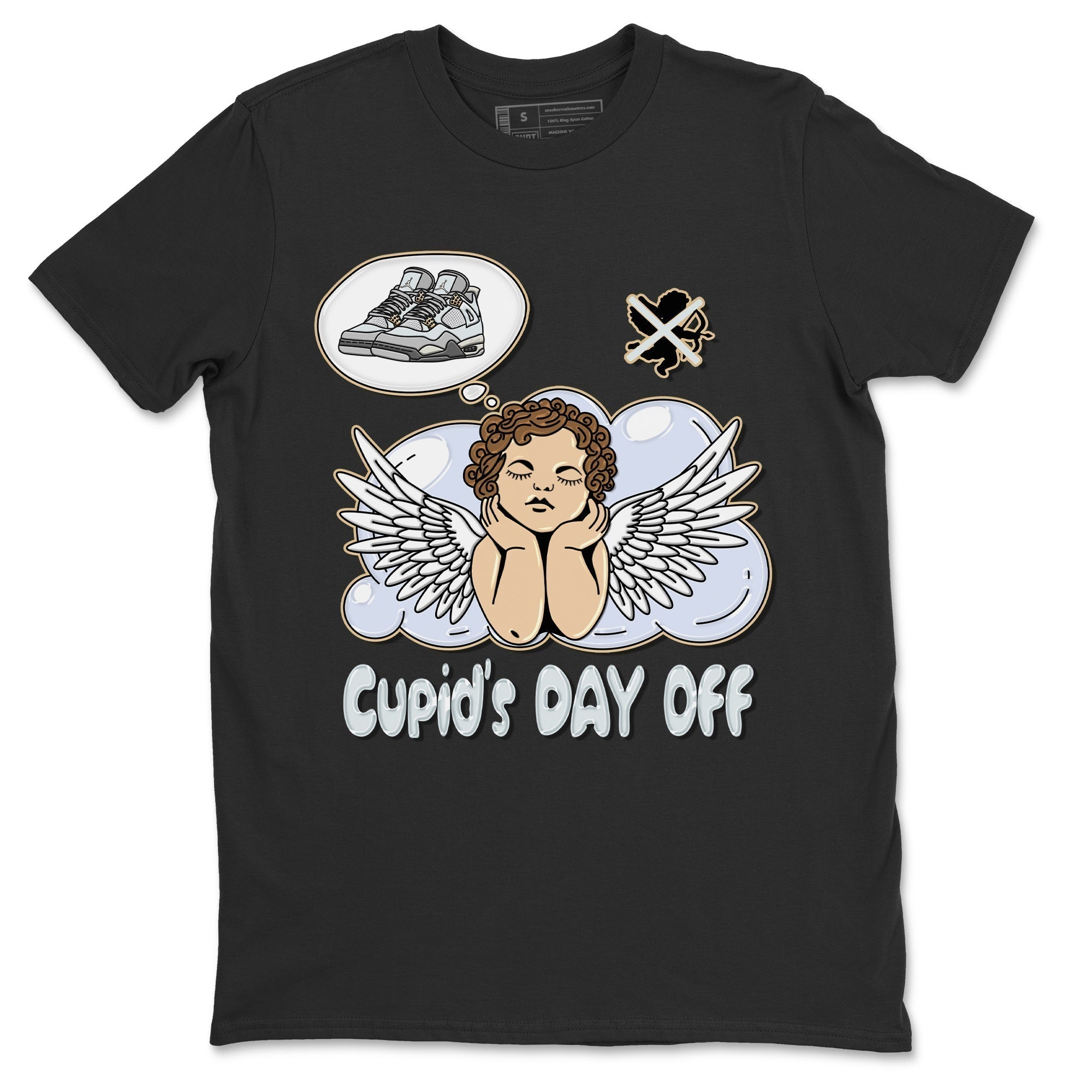 Cupids Day Off Unisex Tops - Air Jordan 4 Craft