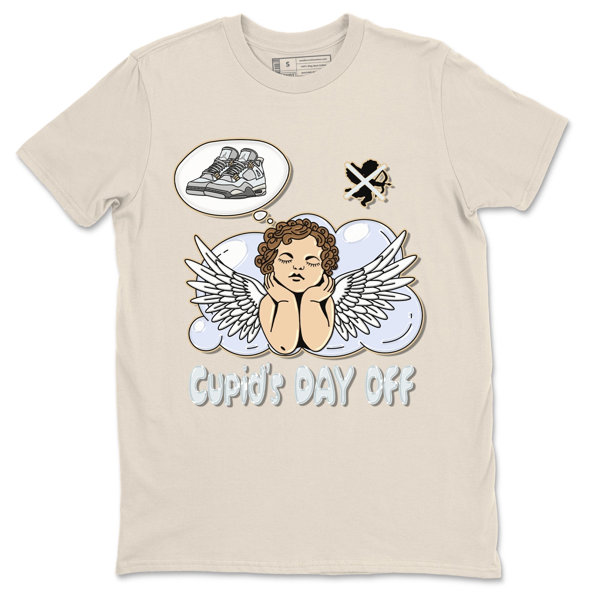 Cupids Day Off Unisex Tops - Air Jordan 4 Craft